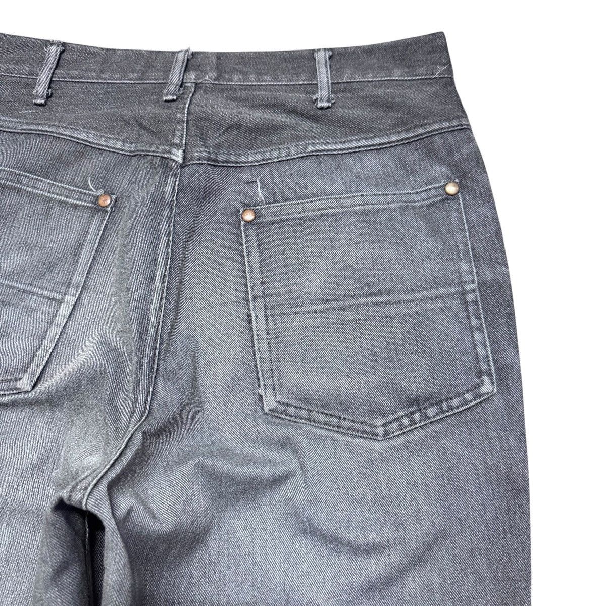 Needles Needles Faded Black Denim Loose Jeans Size US 31 - 11 Thumbnail