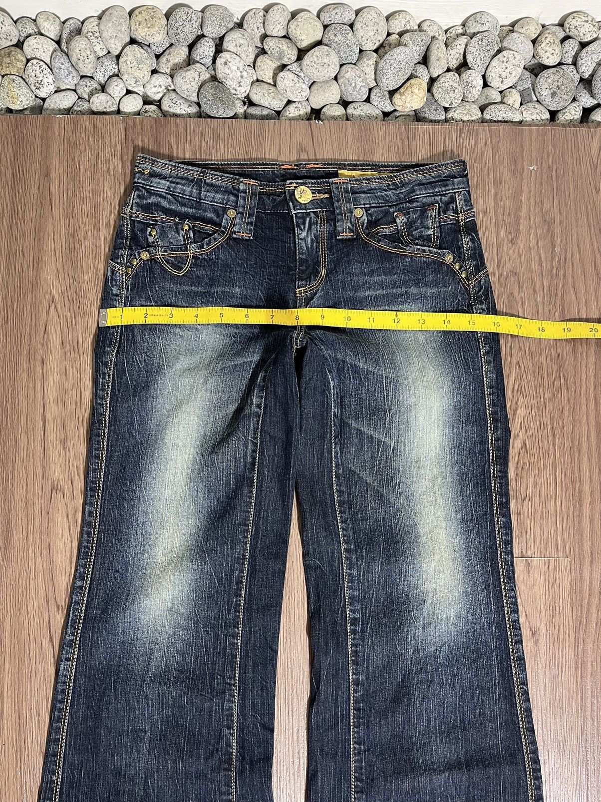 Edwin × If Six Was Nine × Tornado Mart Edwin x Something tribal emboirdery flare lowrise denim Size US 27 - 11 Thumbnail