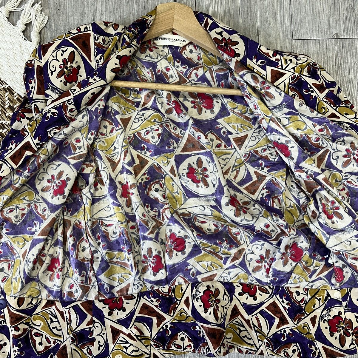Pierre Balmain × Vintage Authentic piere balmain vintage pajama Size S / US 4 / IT 40 - 6 Thumbnail