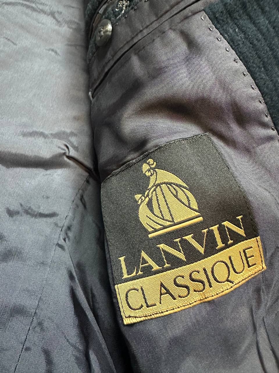 Japanese Brand × Lanvin Lanvin Classique Mens Jacket Rare Wool Japan Size 34S - 3 Thumbnail