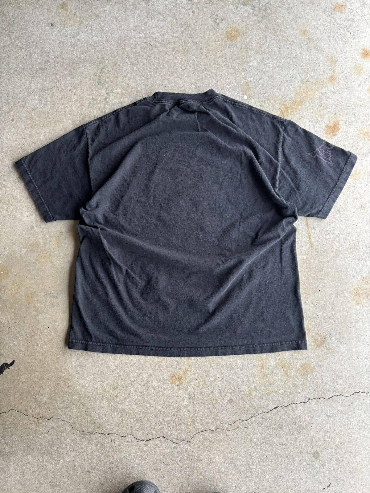Tapout Vintage Terminator Grunge Tapout Grail Faded Black Tee Size US XL / EU 56 / 4 - 2 Thumbnail