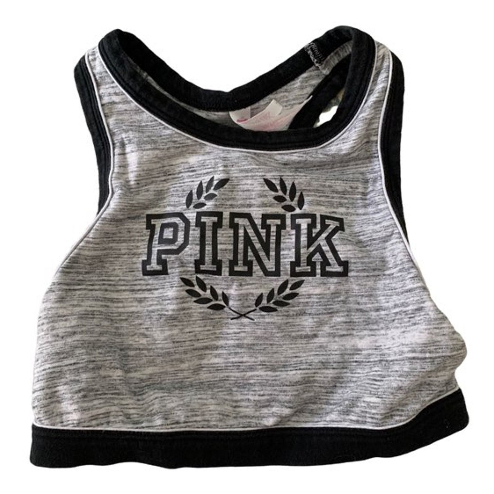Victoria's Secret VS Pink Women's Size XS Sports Bra Top Cropped Wireless Size XS / US 0-2 / IT 36-38 - 1 Thumbnail