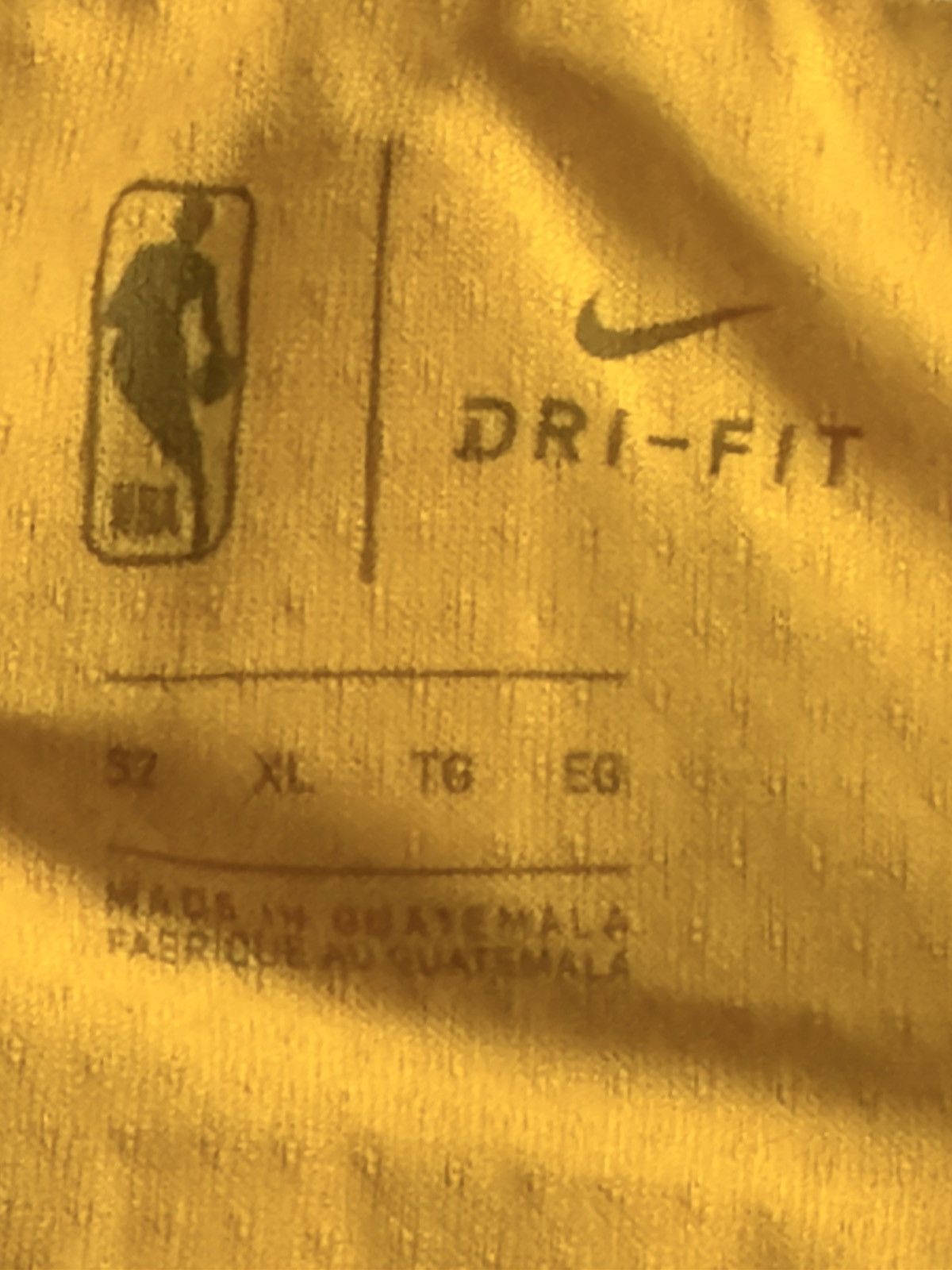 Nike LeBron James LA Lakers Nike Dri-Fit NBA Jersey- Size XL Size US XL / EU 56 / 4 - 3 Thumbnail