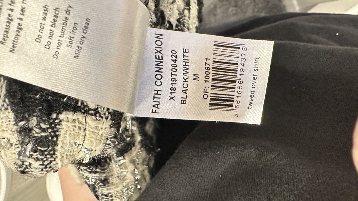 Designer × Faith Connexion Faith connxion tweed overshirt Size US M / EU 48-50 / 2 - 7 Thumbnail