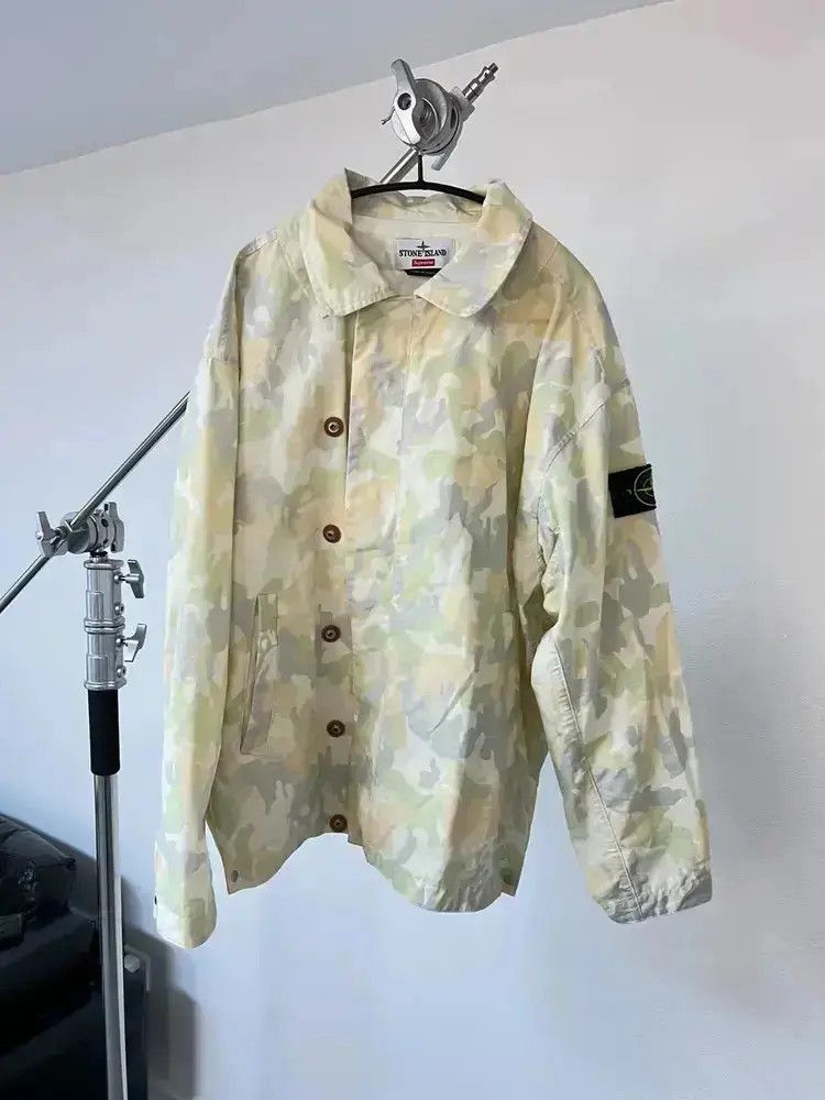 Supreme Supreme x Stone Island 22SS Camo Jacket Size US L / EU 52-54 / 3 - 2 Thumbnail