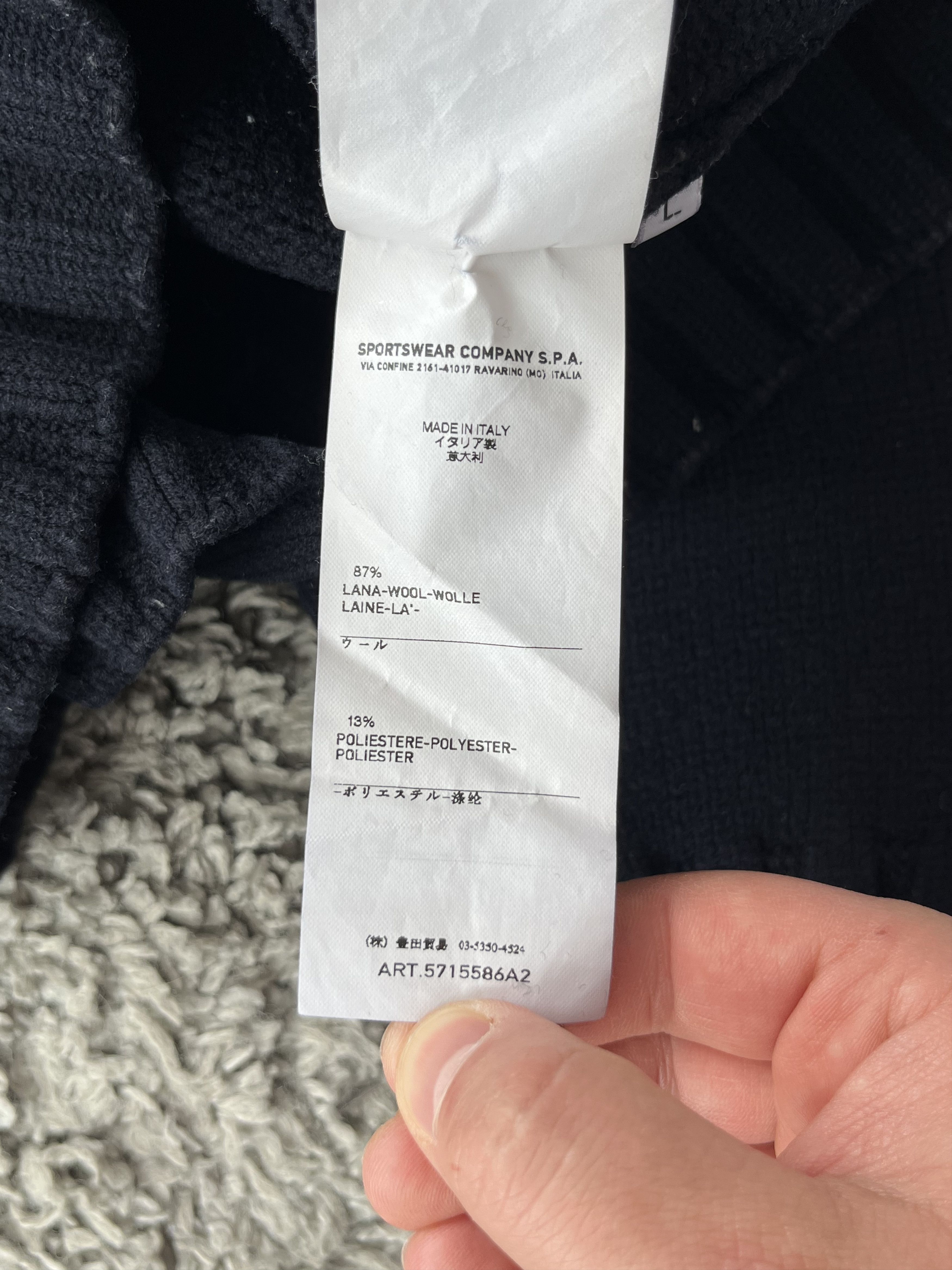 Stone Island STONE ISLAND Vintage Knitwear Streetwear MADE IN ITALY Size US L / EU 52-54 / 3 - 14 Thumbnail
