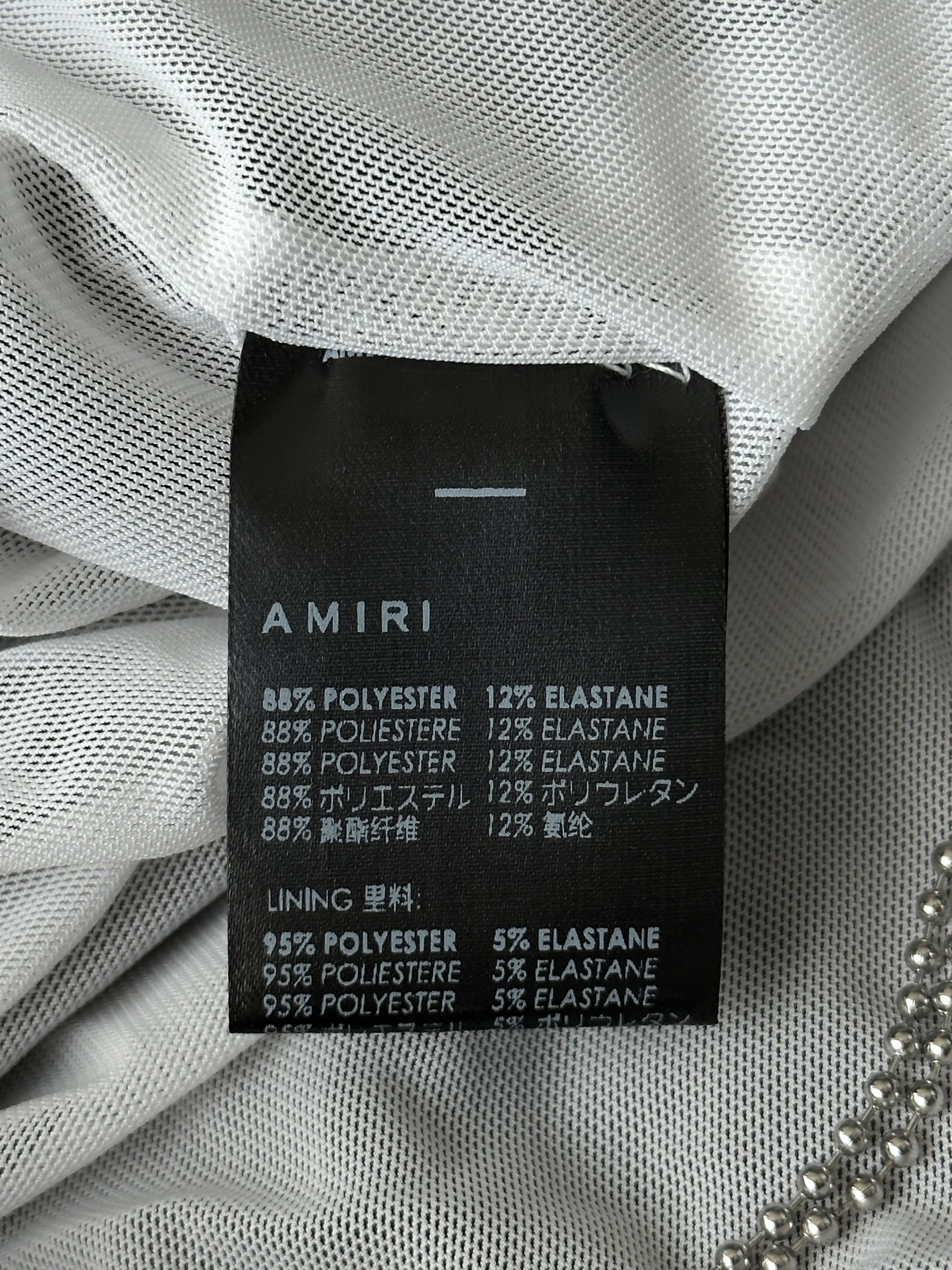 Amiri Amiri Brown & White MA Bar Logo Swimshorts Size US 38 / EU 54 - 4 Thumbnail