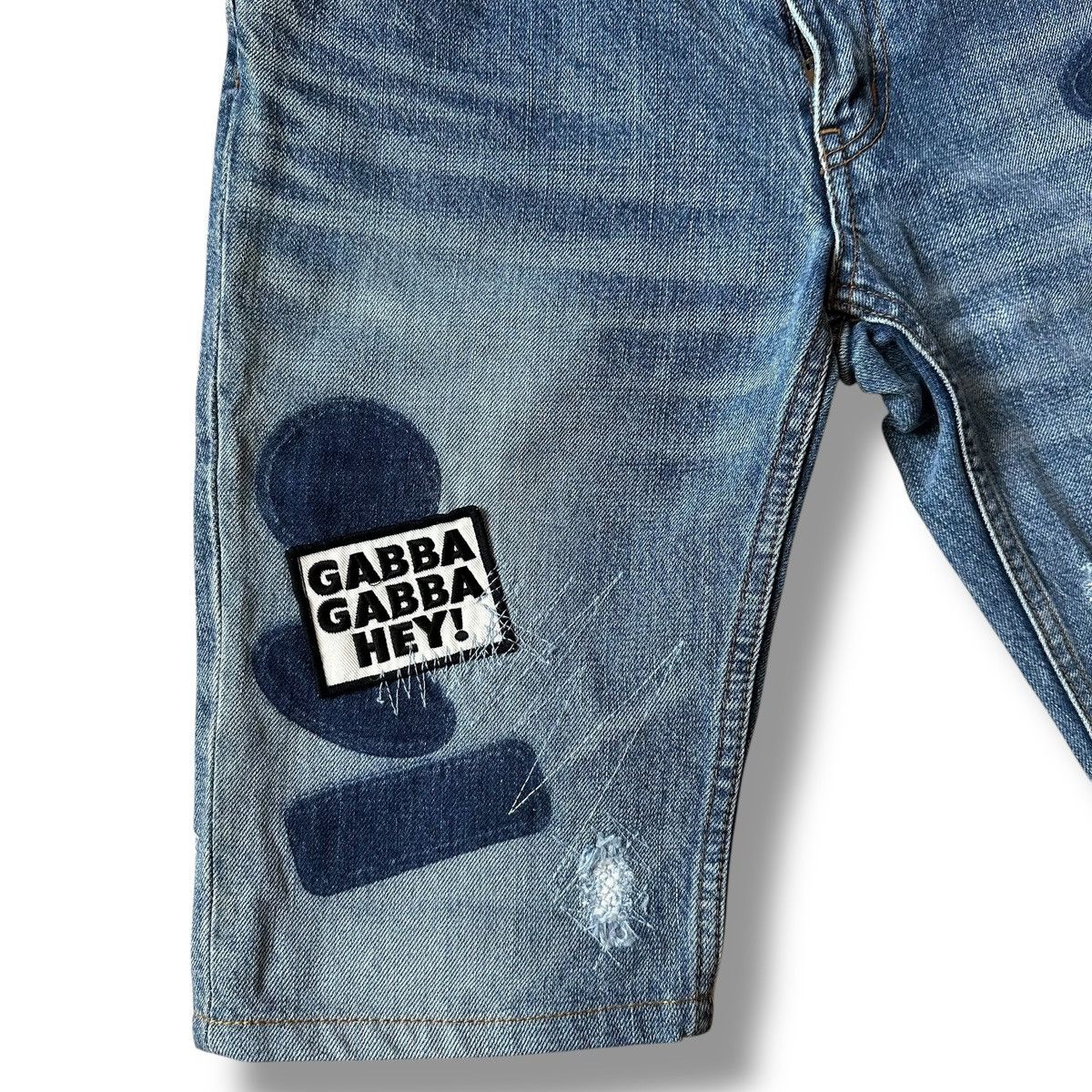 Hysteric Glamour 💸DELETE SOON💸 Hysteric Glamour Ramones Denim Shorts Size US 29 - 4 Thumbnail