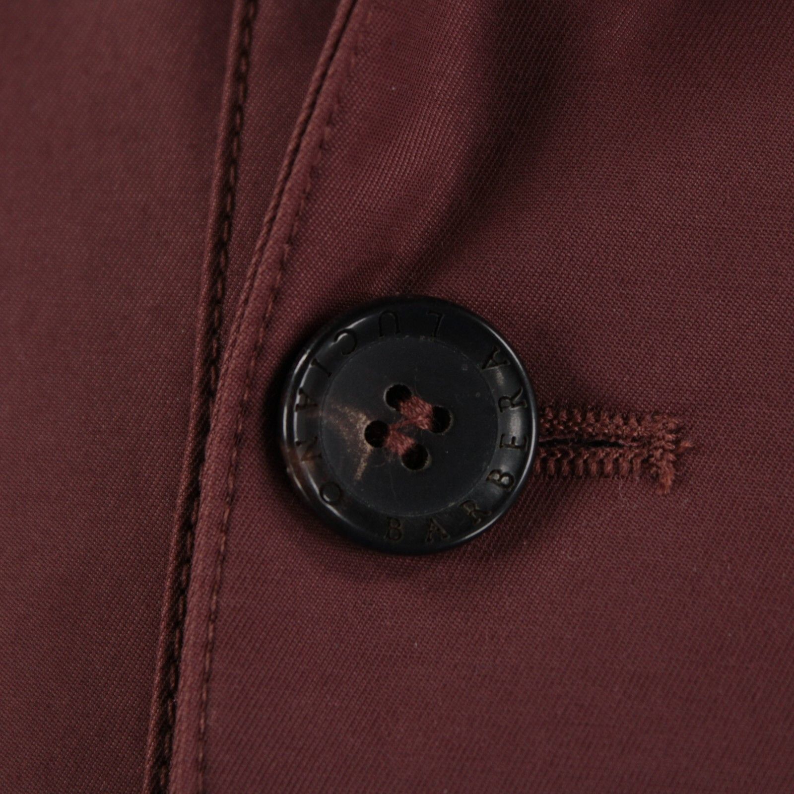 Luciano Barbera Luciano Barbera Overshirt Size M US In Red Cotton Blend Size US M / EU 48-50 / 2 - 2 Thumbnail
