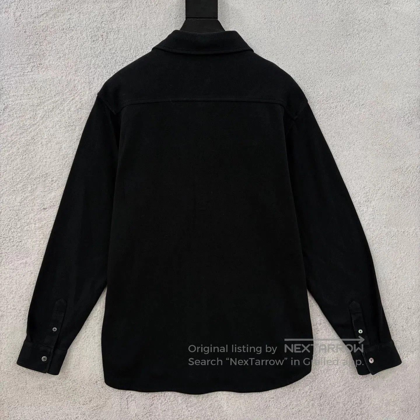 Dior Black Long-Sleeve Button-Up Shirt with Chest Pockets. Size US S / EU 44-46 / 1 - 2 Thumbnail