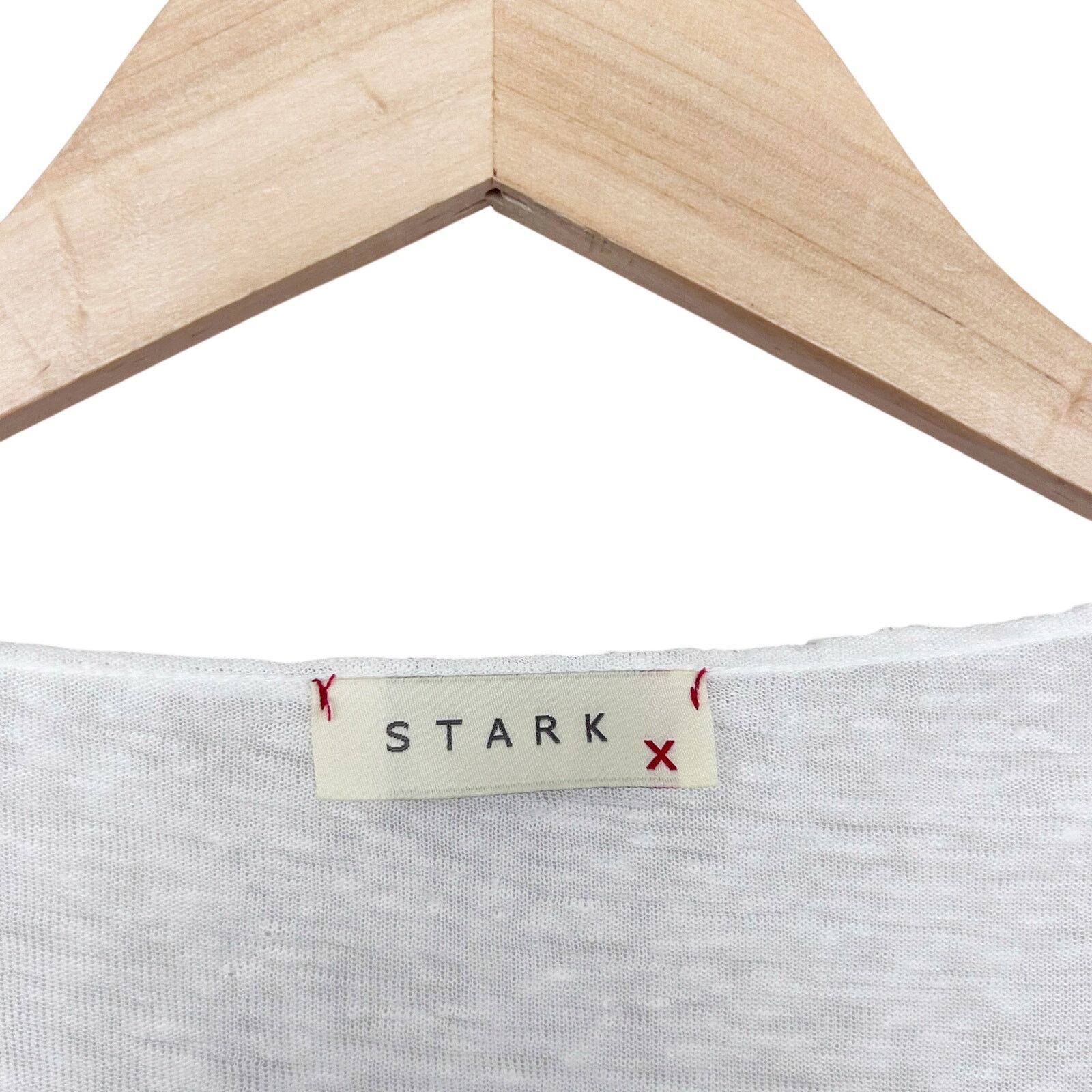 Other Stark X White 100% Linen Dolman Sleeve Shirt Sz S Size S / US 4 / IT 40 - 2 Thumbnail