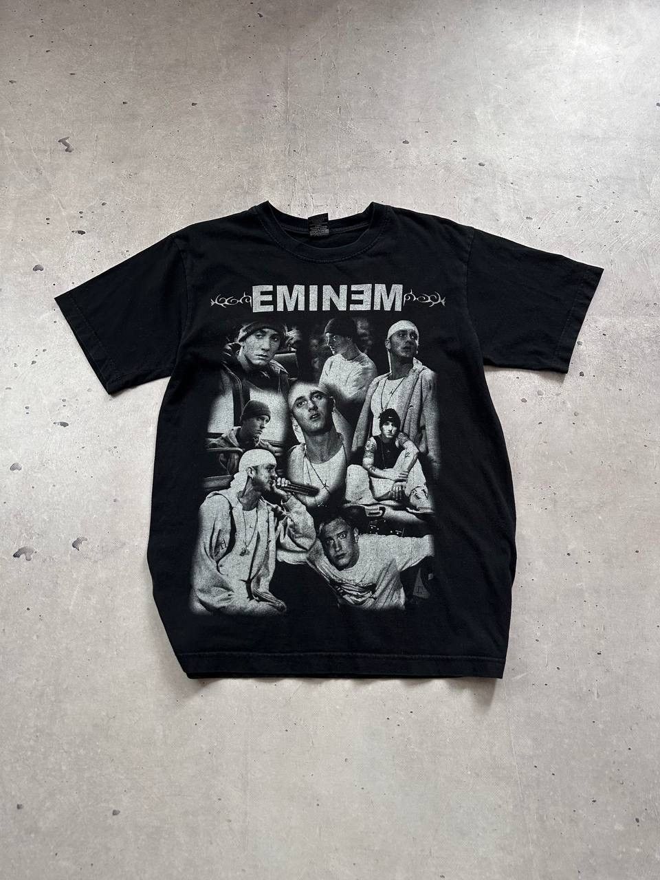 Eminem EMINEM Vintage Rap Tee Multi Logo Y2K SK8 Streetwear Hip-Hop Size US S / EU 44-46 / 1 - 1 Thumbnail