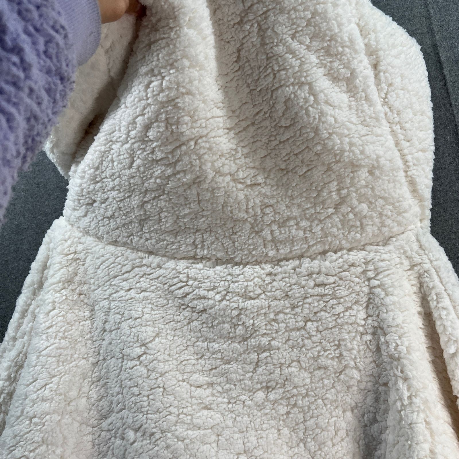 Other BumbleBella by Jill Martin The Lounger "Bride" Sherpa Hoodie Size S / US 4 / IT 40 - 10 Thumbnail