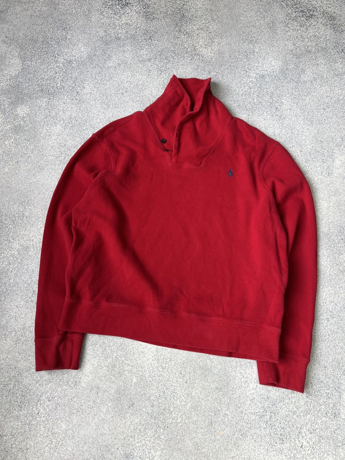 Polo Ralph Lauren × Vintage Vintage Polo Ralph Lauren Heavy Pullover Size US XL / EU 56 / 4 - 2 Thumbnail