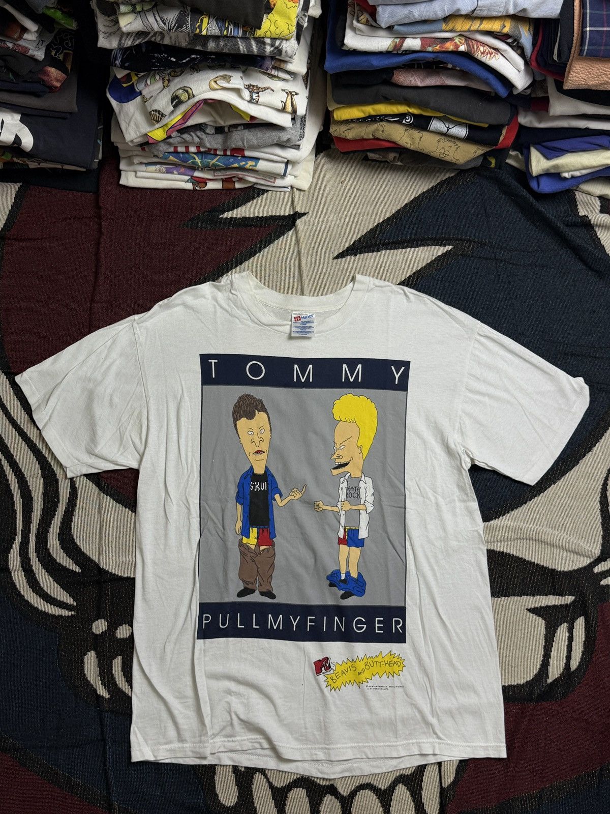 Band Tees Vintage Beavis Size US XL / EU 56 / 4 - 1 Thumbnail
