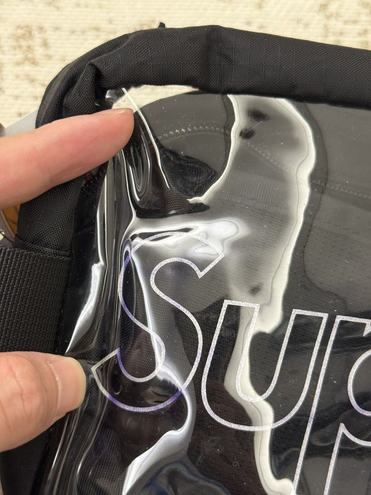 Supreme Supreme utility bag (fw18）black Size ONE SIZE - 3 Thumbnail
