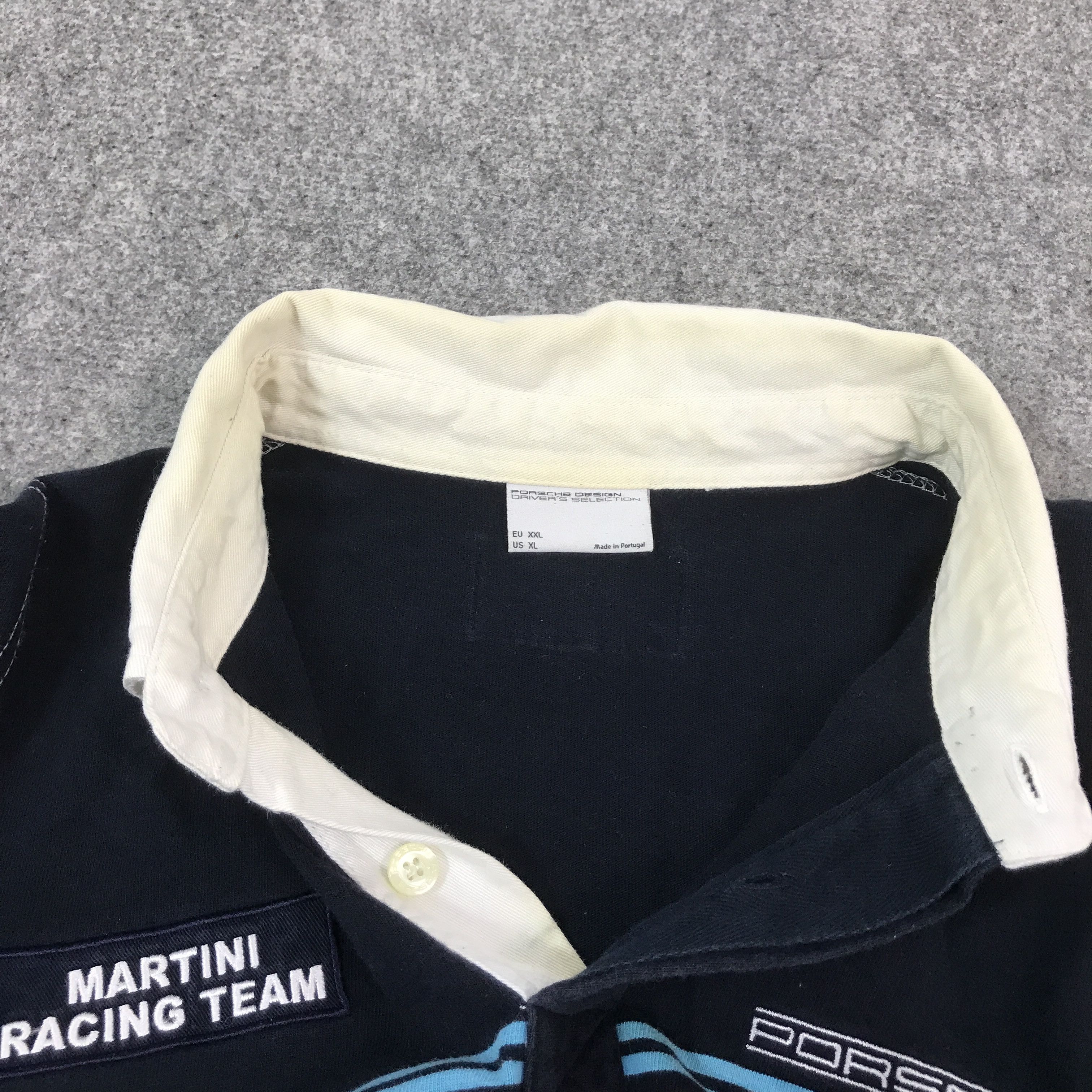 Porsche Design Vintage Porsche Design Martini racing team Polo Shirt Size US XL / EU 56 / 4 - 5 Thumbnail