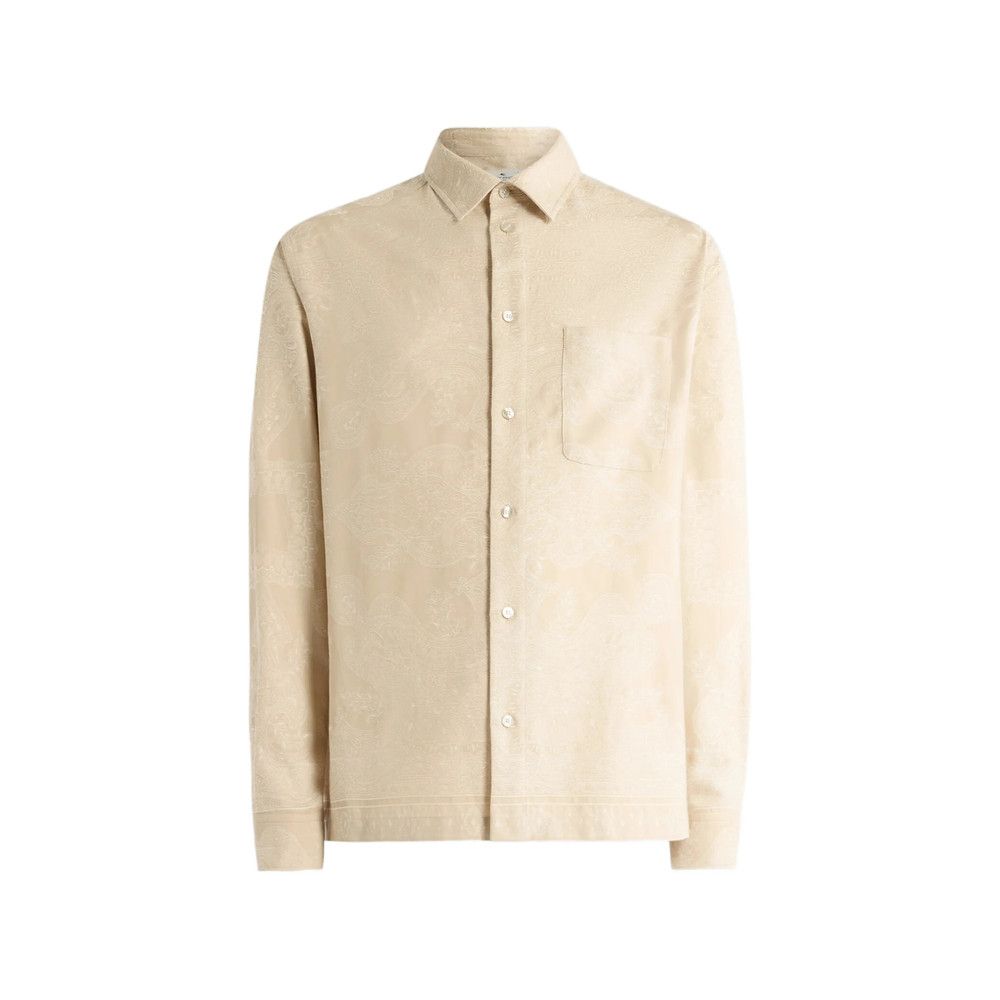 Etro Etro NEUTRALS Shirts Size US S / EU 44-46 / 1 - 1 Thumbnail
