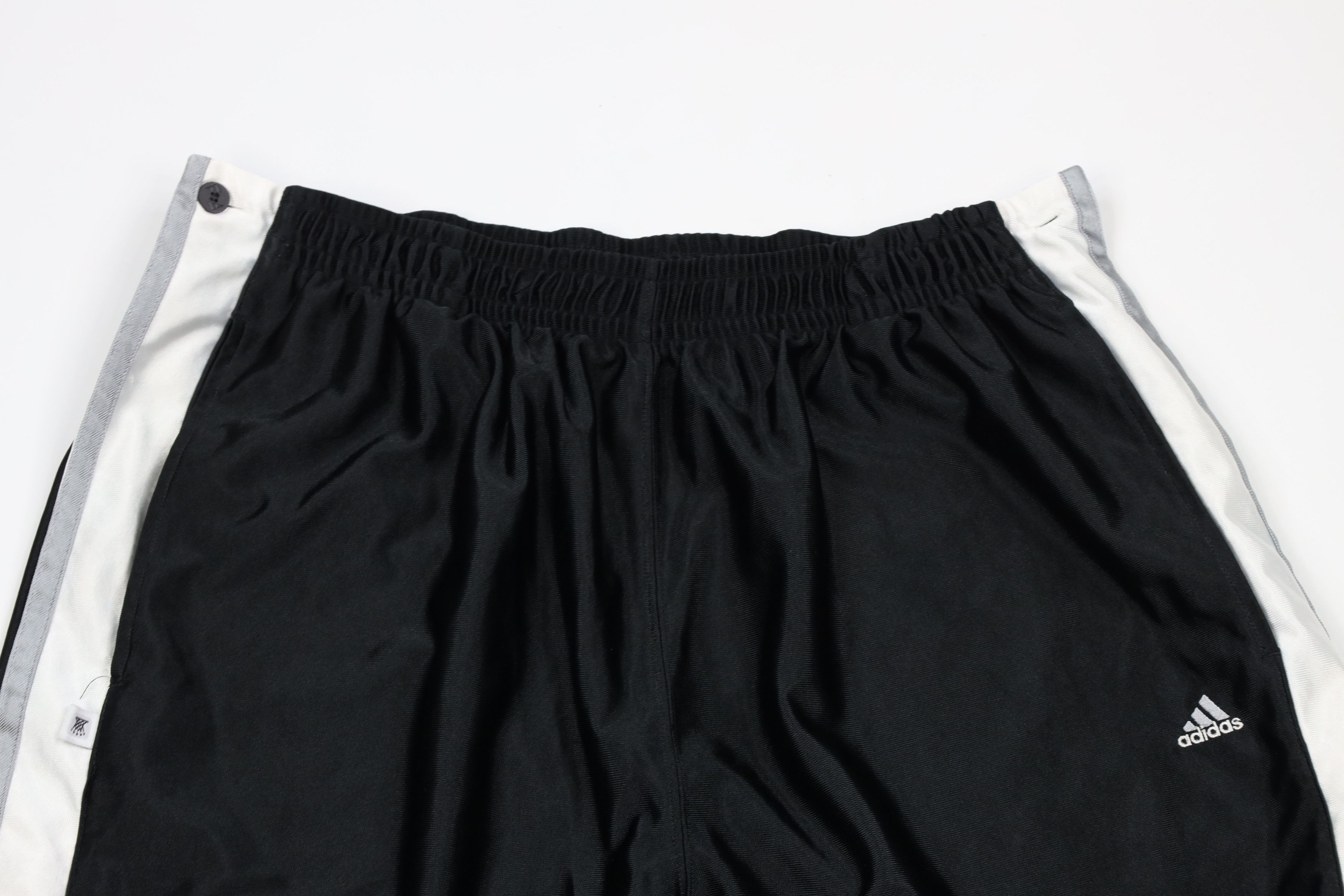 Adidas × Vintage Vintage Y2K 2001 Adidas Block Wide Leg Tearaway Sweatpants Size US 40 / EU 56 - 2 Thumbnail