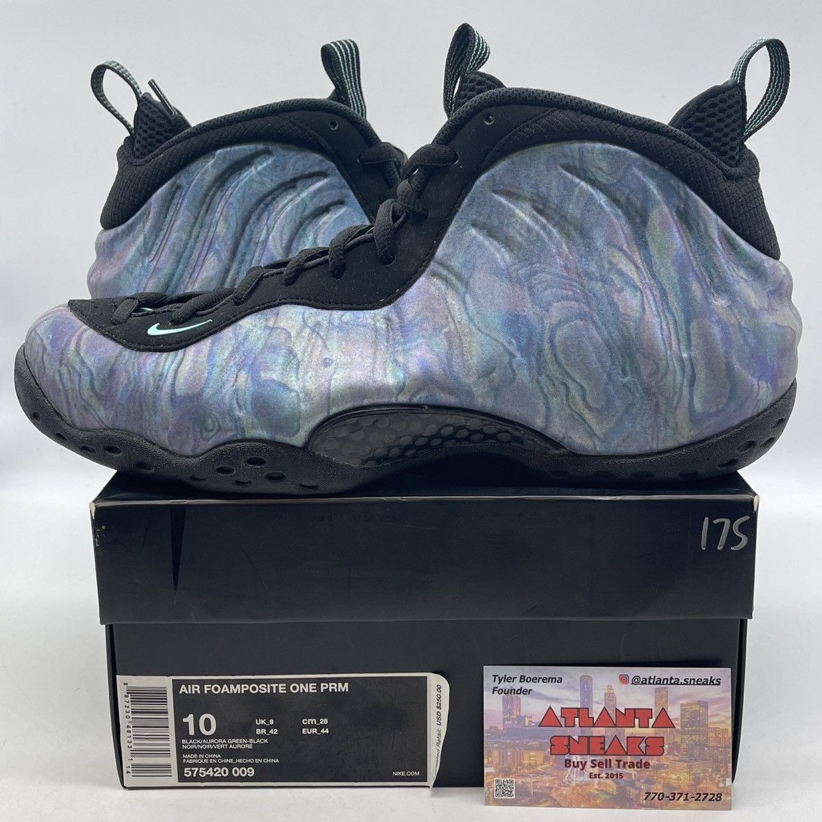 Nike Air foamposite one abalone Size US 10 / EU 43 - 1 Thumbnail
