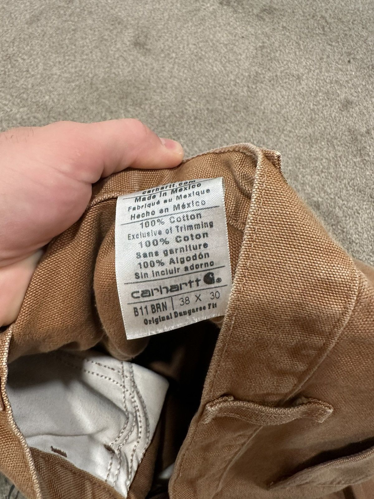 Carhartt × Vintage Vintage carhartt pants size 38/30 Size US 38 / EU 54 - 7 Thumbnail