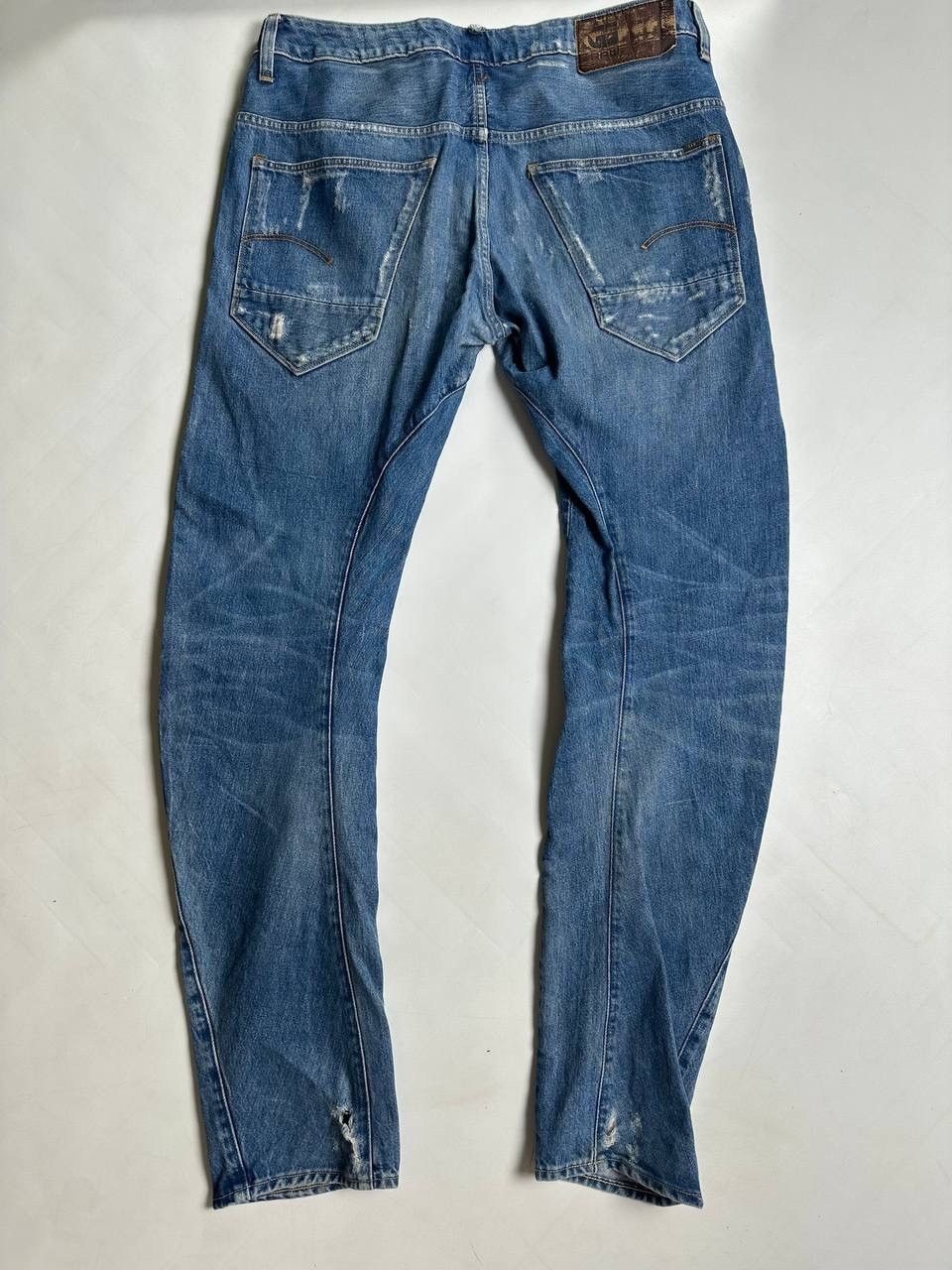 G-Star Distressed Vintage G Star Denim Opium Jeans 00s Size US 32 / EU 48 - 7 Thumbnail