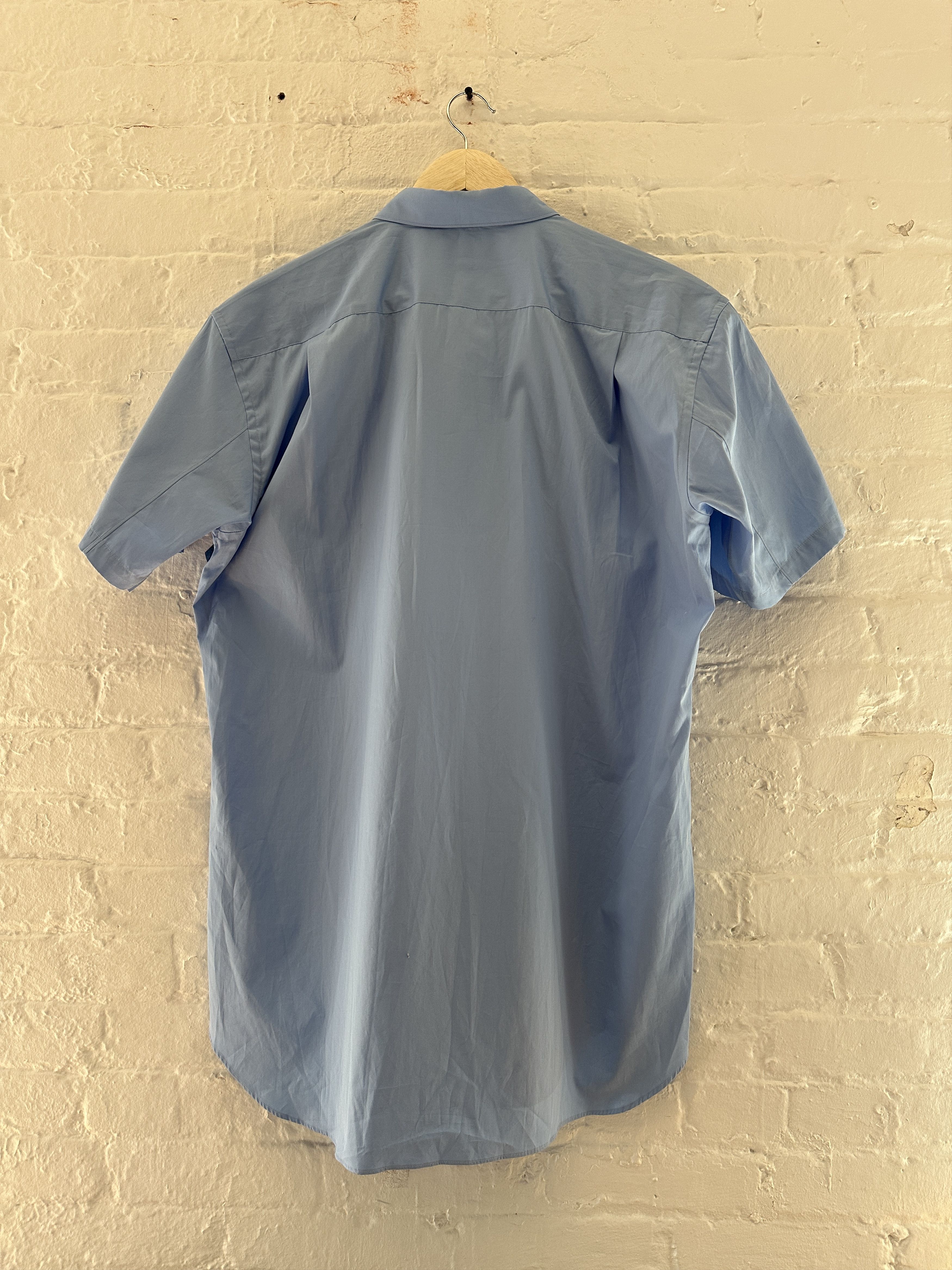 Comme des Garcons × Comme des Garcons SHIRT Comme des Garcons SHIRT Short Sleeve Button Up Shirt Size US XL / EU 56 / 4 - 5 Thumbnail