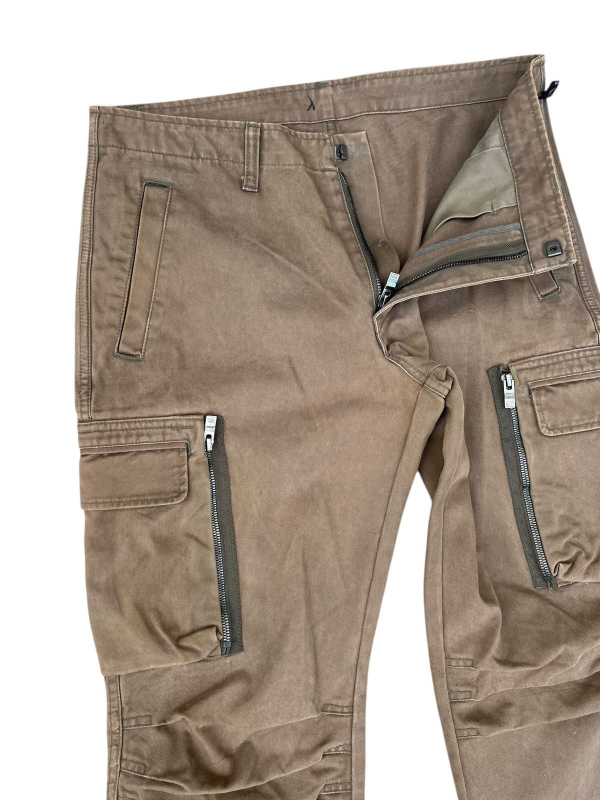 wjk WJK Japan Faded Waxed Mud Bondage Cargo Trouser Pant Size US 30 / EU 46 - 8 Thumbnail
