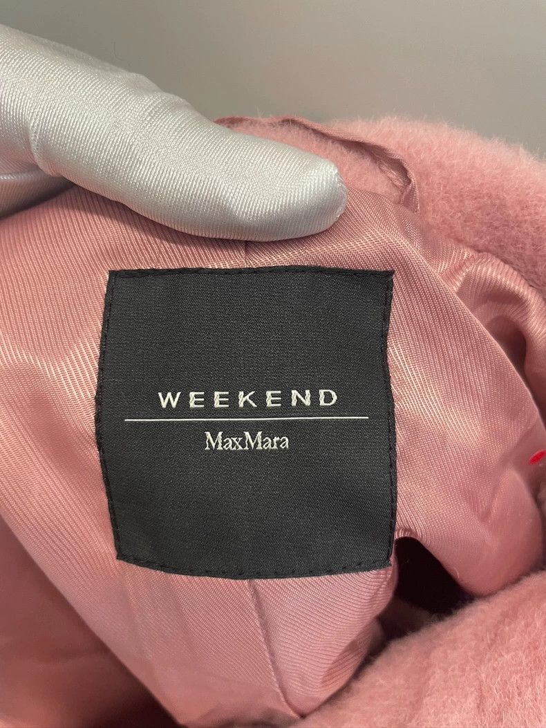 Max Mara Max Mara Weekend Light Pink Alpaca Coat Size M / US 6-8 / IT 42-44 - 3 Thumbnail