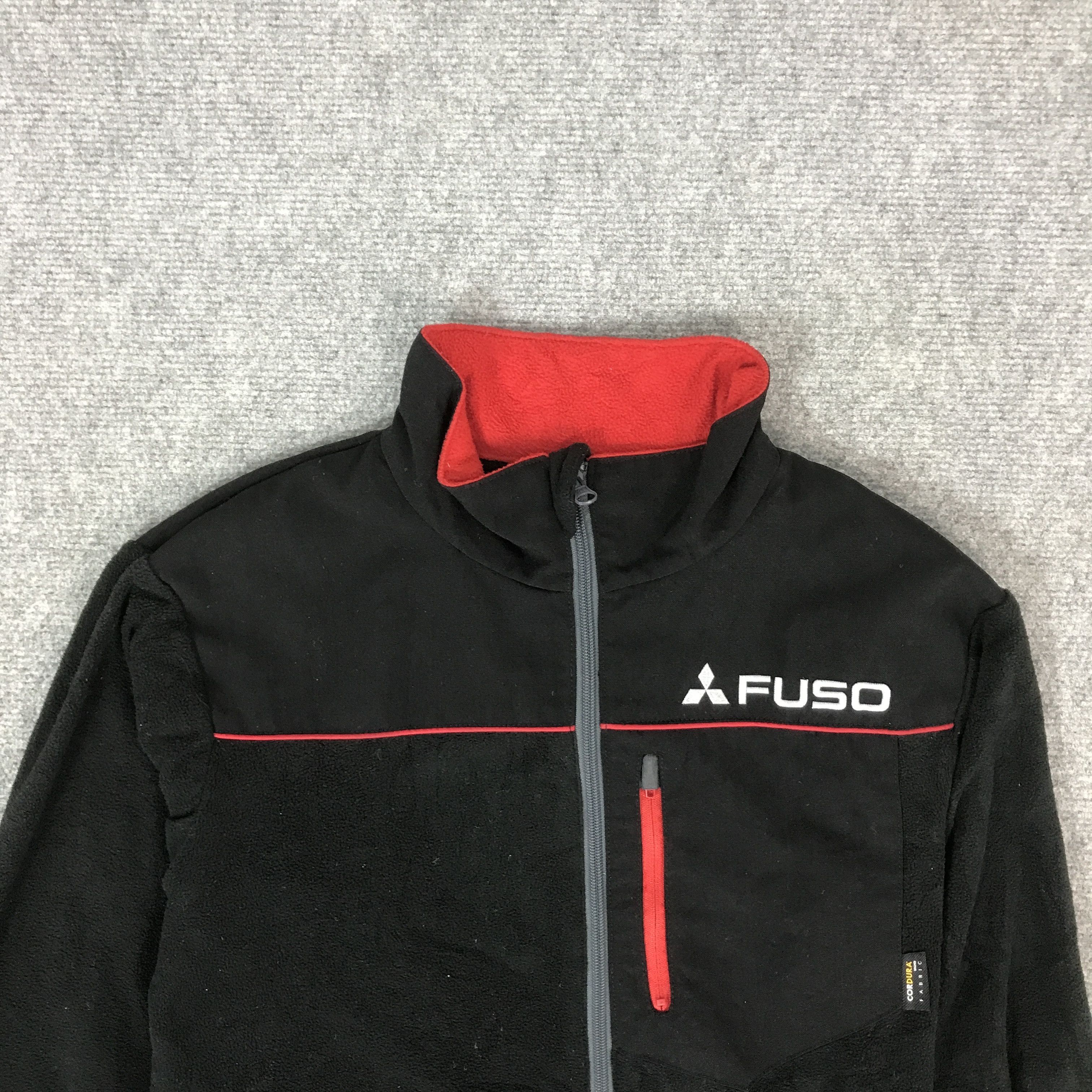 Japanese Brand FUSO TRACK RACING FLEECE JACKET K50B24 Size US M / EU 48-50 / 2 - 3 Thumbnail