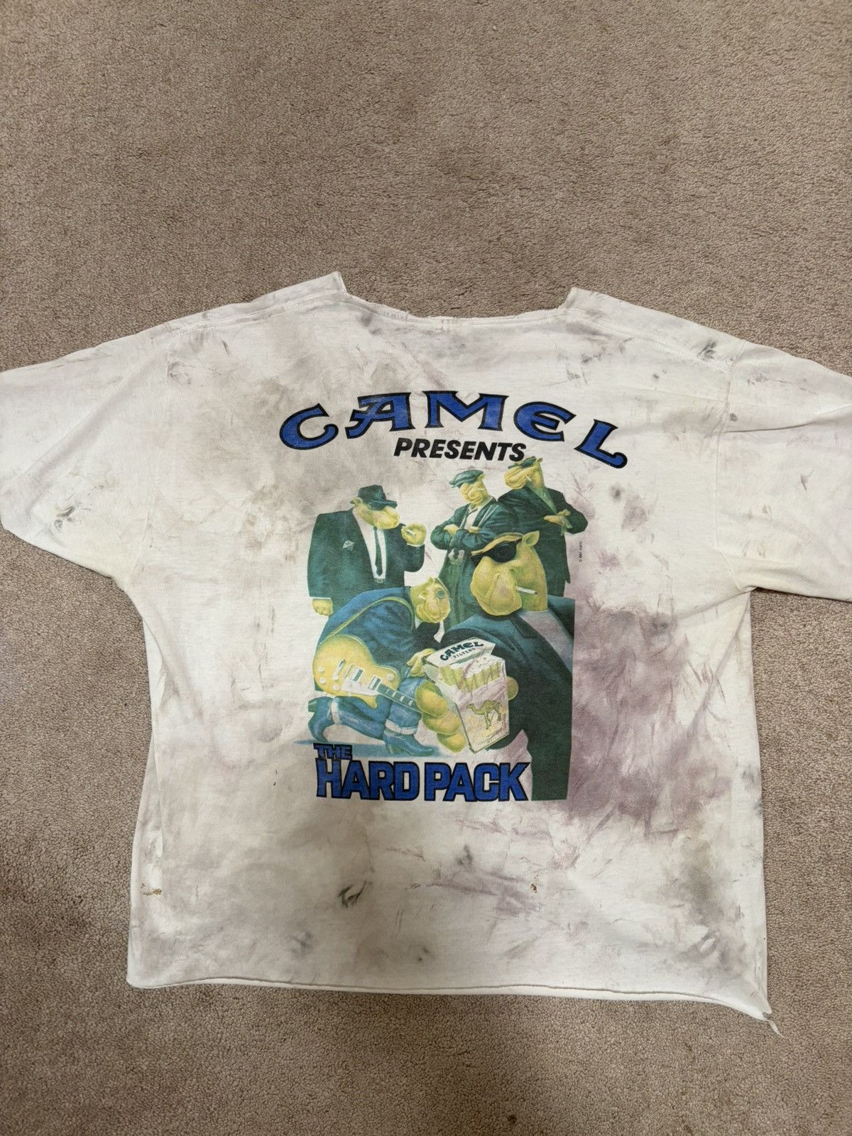 Vintage Vintage Camel Destroyed Tee Size US L / EU 52-54 / 3 - 2 Thumbnail