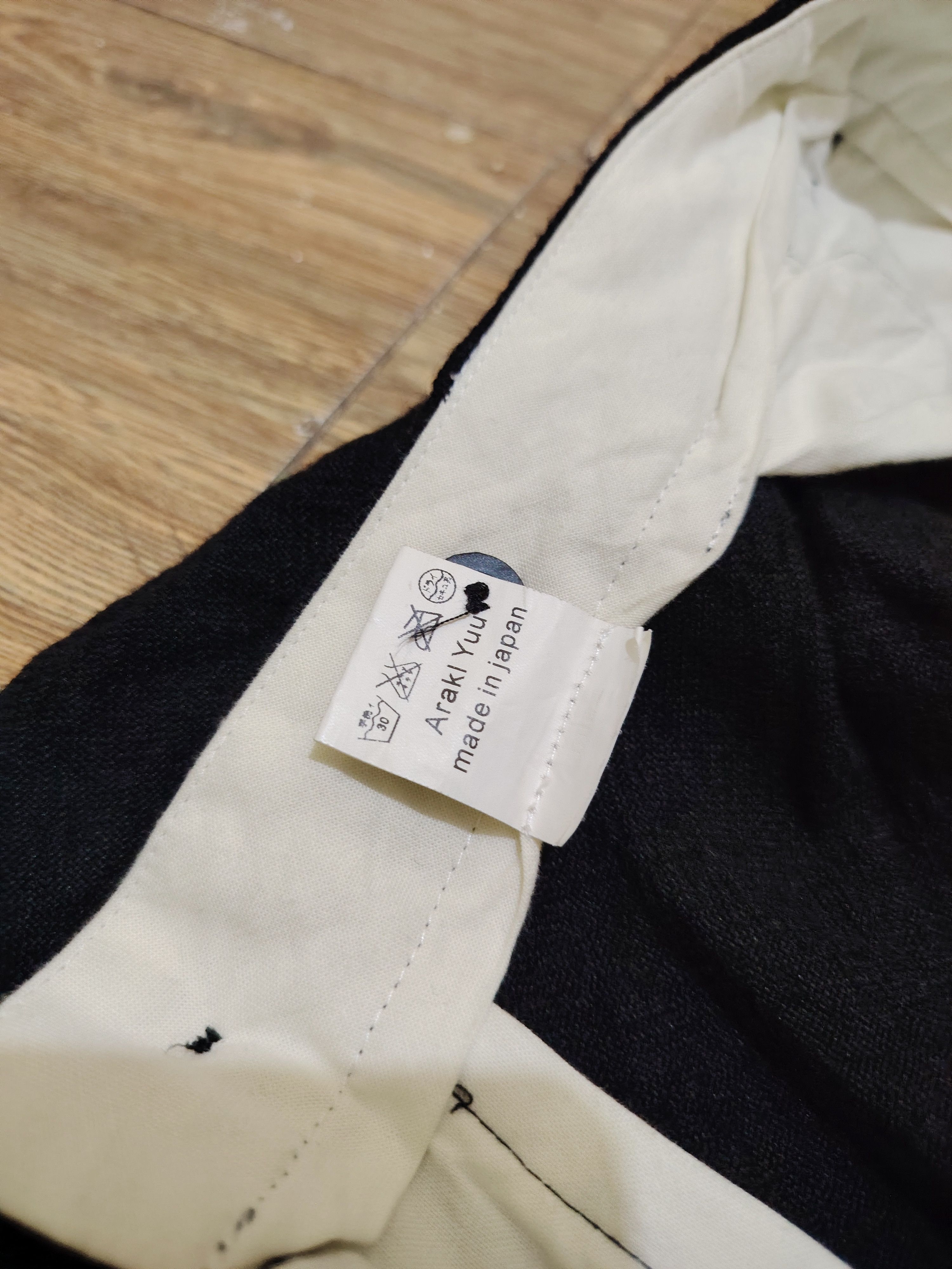 Araki Yuu ARAKI YUU - Wool Trouser Pant Size US 36 / EU 52 - 7 Thumbnail