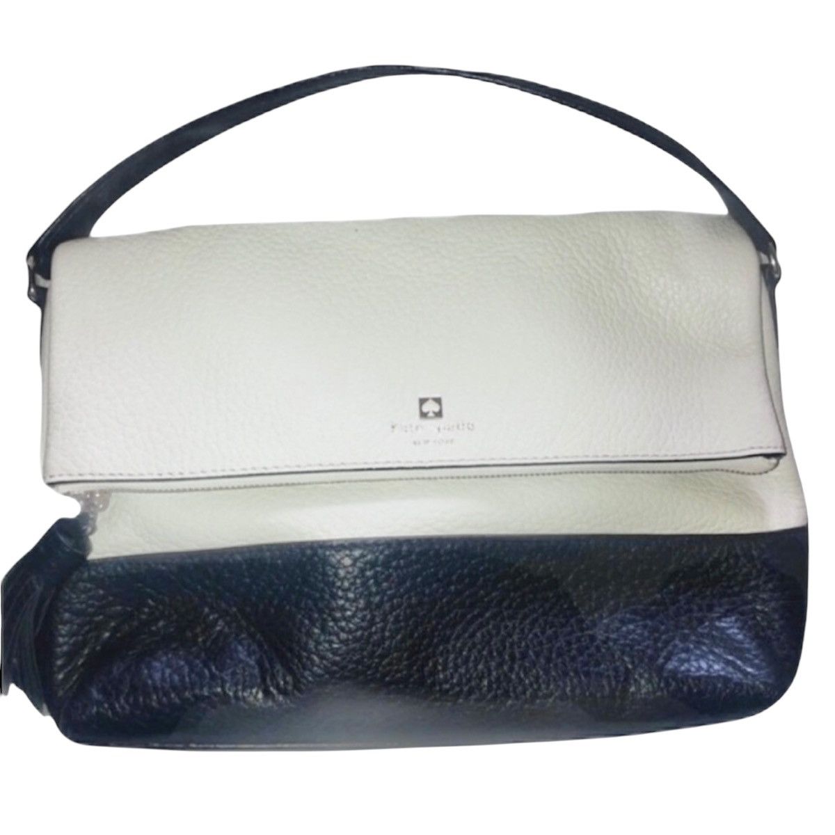 Kate Spade Kate Spade Maria white and black pebbled satchel bag Size ONE SIZE - 3 Thumbnail