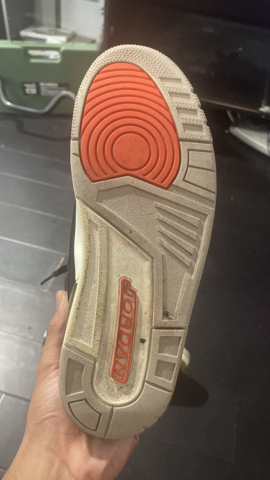 Jordan Brand × Nike Jordan 3 Desert Elephant Size US 11.5 / EU 44-45 - 6 Thumbnail