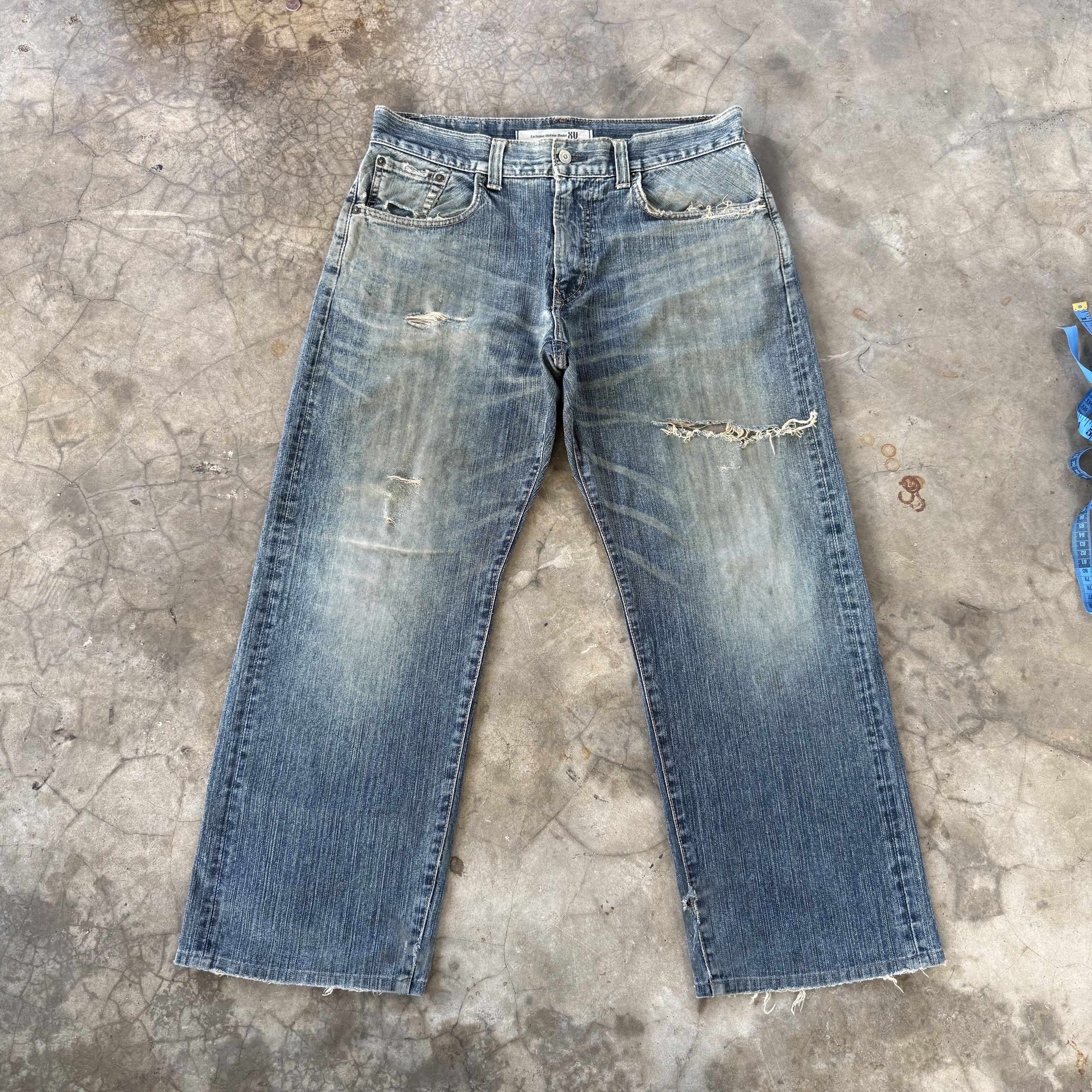 Edwin Vintage Edwin Faded Rusty distressed Denim Pants Size US 36 / EU 52 - 1 Thumbnail