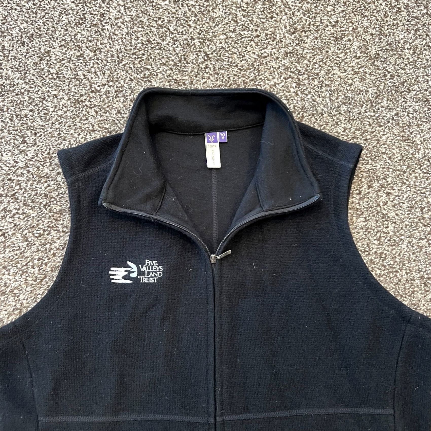 Vintage Ibex Vest Womens Carrie Full Zip Mockneck Wool Pullover Black Size Medium Size M / US 6-8 / IT 42-44 - 5 Thumbnail