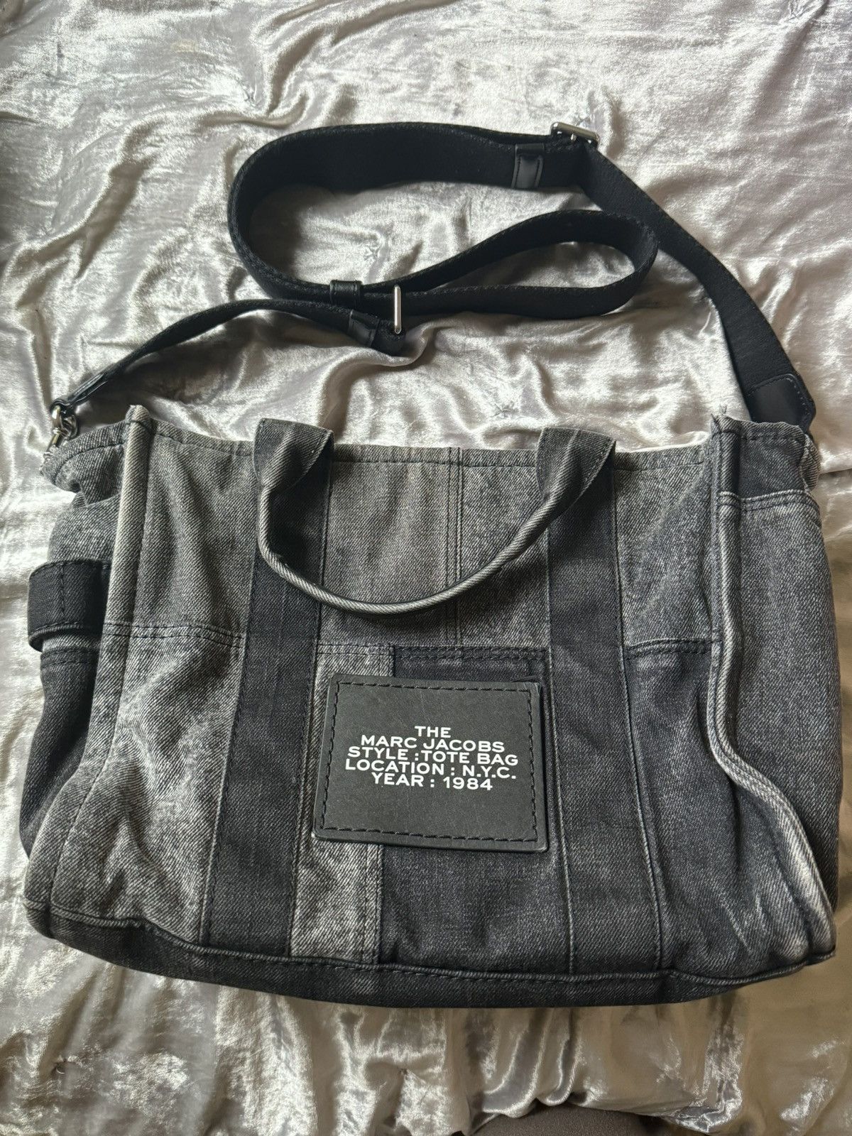 Marc Jacobs Marc Jacobs Denim Tote Bag Size ONE SIZE - 2 Thumbnail