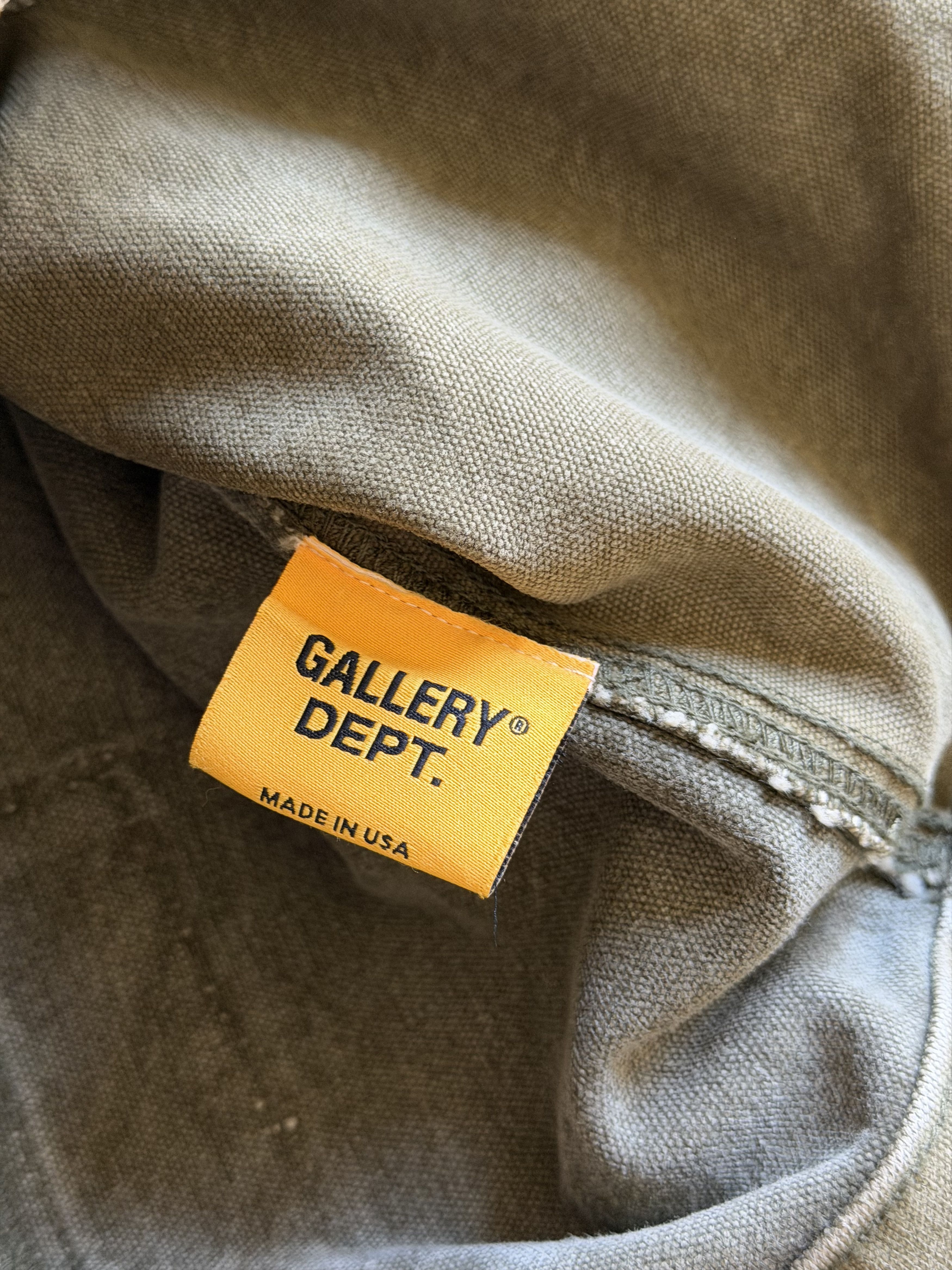 Gallery Dept. Gallery Dept. Andy Patchwork Canvas Jacket in Green Size US L / EU 52-54 / 3 - 10 Thumbnail
