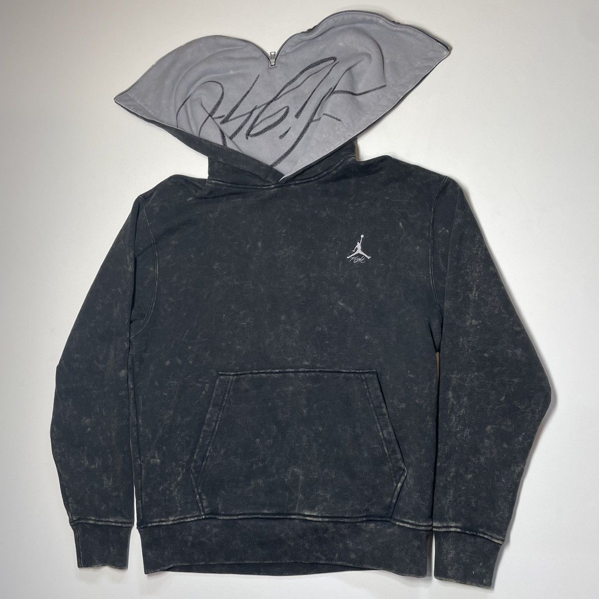 Jordan Brand Nike Jordan flight black fleece hoodie sweatshirt medium Size US M / EU 48-50 / 2 - 1 Thumbnail