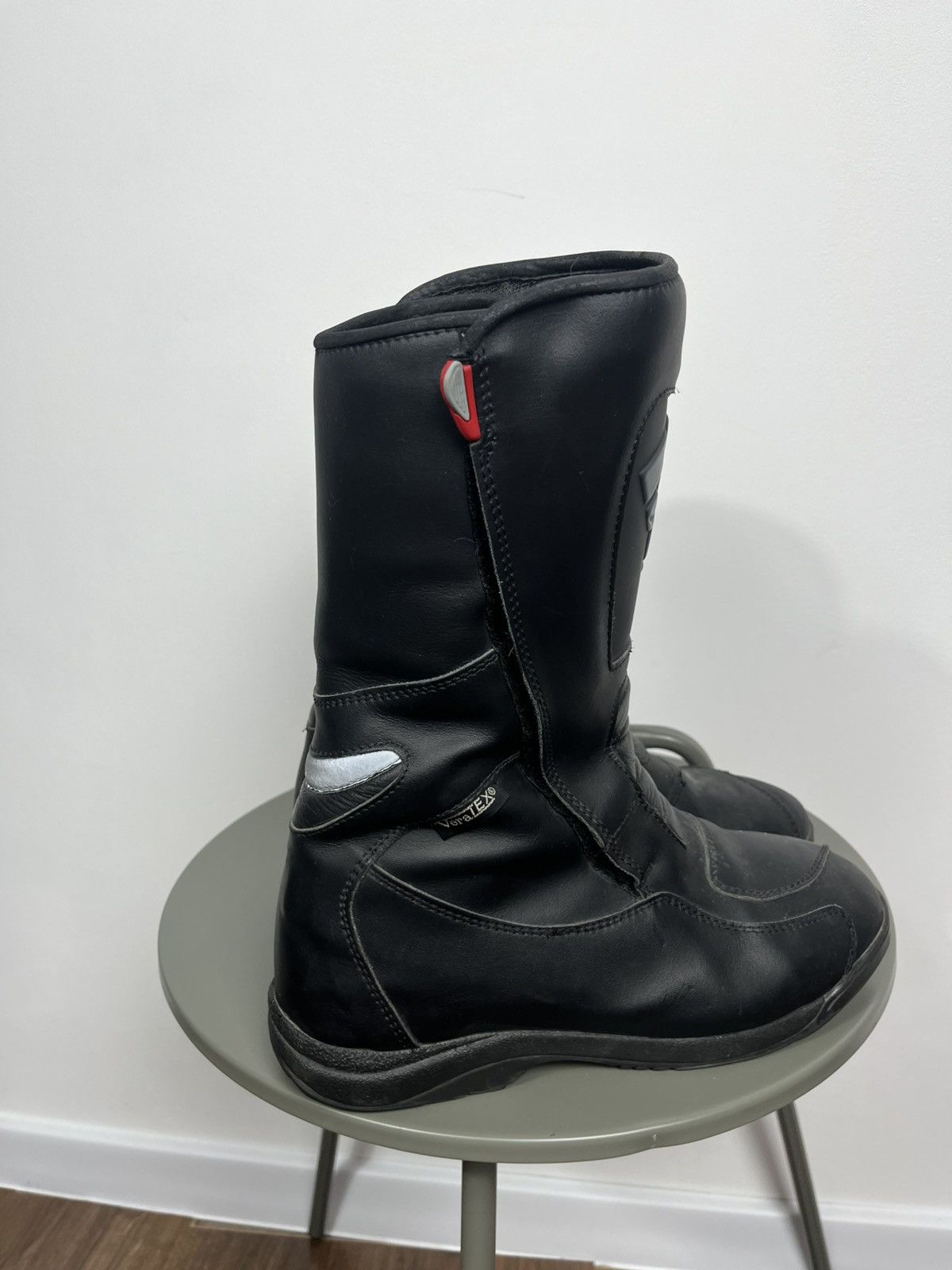 Other IXS Black Leather Motorcycle Riding Boots EU 42 Italy Size US 9 / EU 42 - 8 Thumbnail