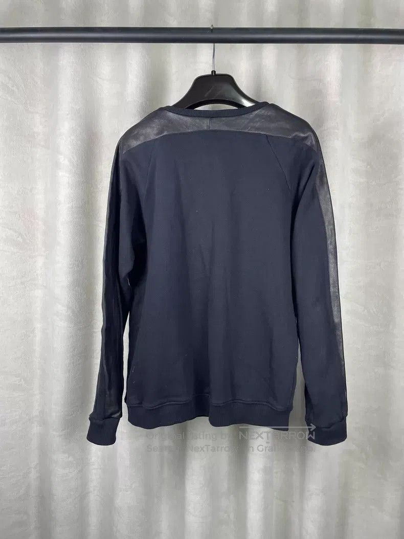 Saint Laurent Paris Saint Laurent Paris Sheepskin Patchwork Crewneck Sweatshir Size US XL / EU 56 / 4 - 2 Thumbnail