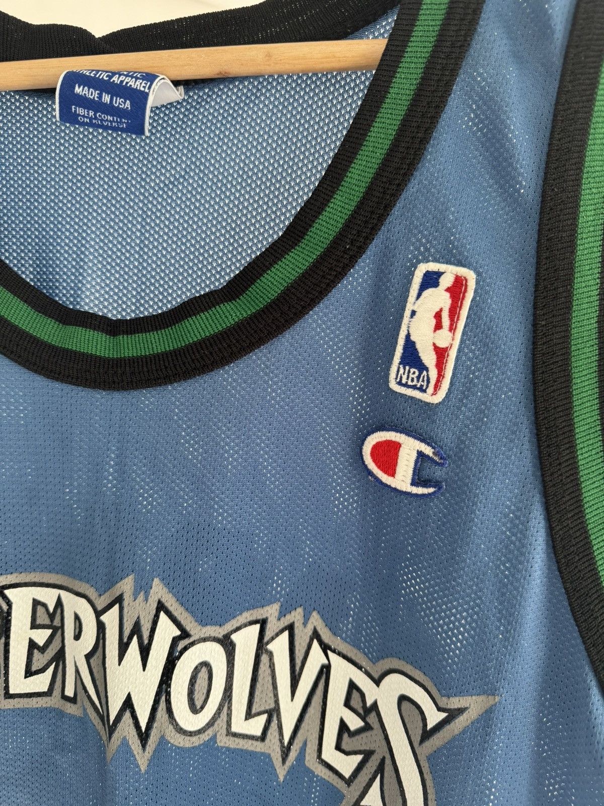 Champion Kevin Garnett Timberwolves Champion Jersey size 44 Size US S / EU 44-46 / 1 - 5 Thumbnail