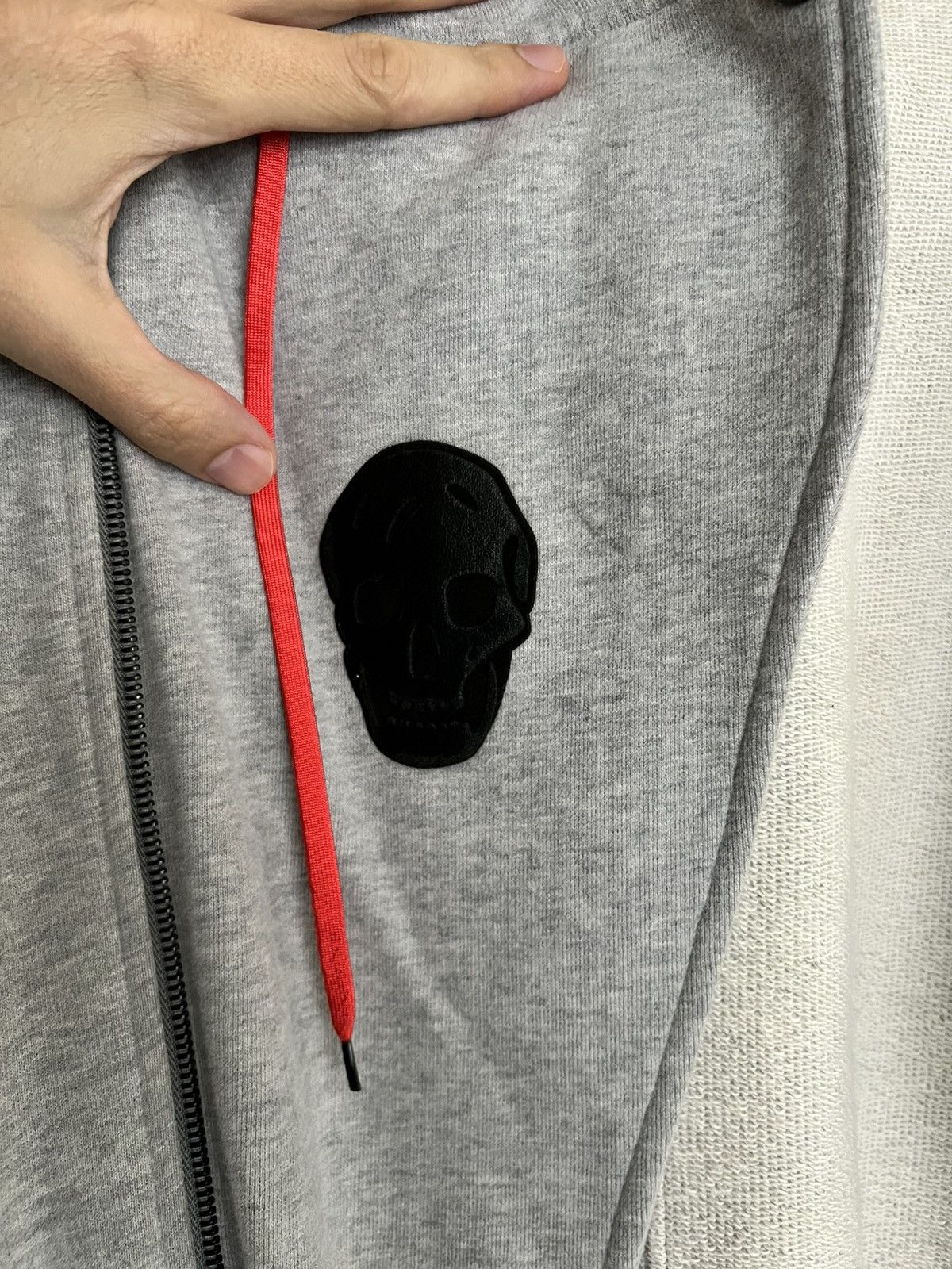 Alexander McQueen Alexander McQueen FW16 Grey Layered Hoodie Size US M / EU 48-50 / 2 - 4 Thumbnail