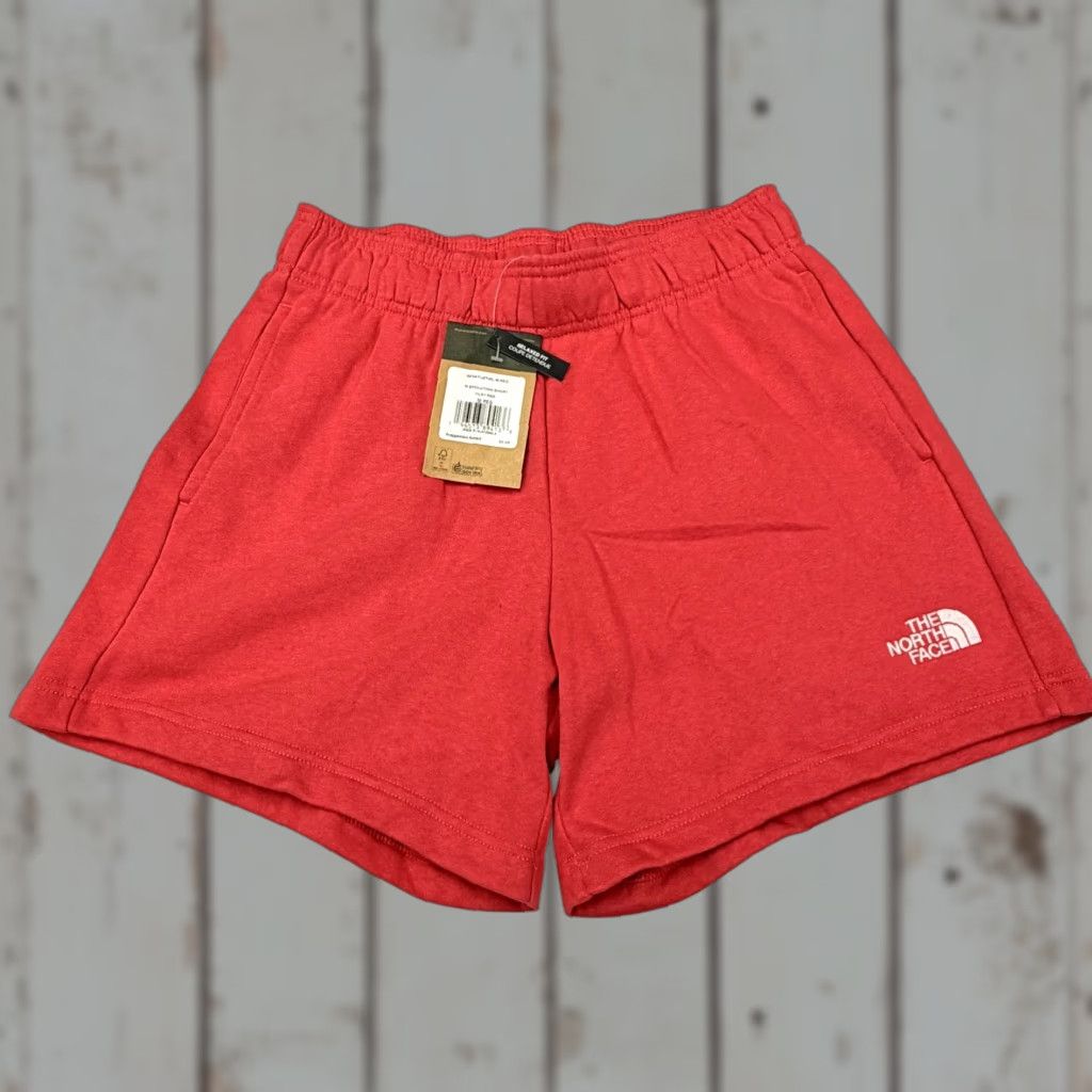 The North Face The North Face Evolution Shorts Womens M Red French Terry Lounge Size 32" / US 10 / IT 46 - 1 Thumbnail