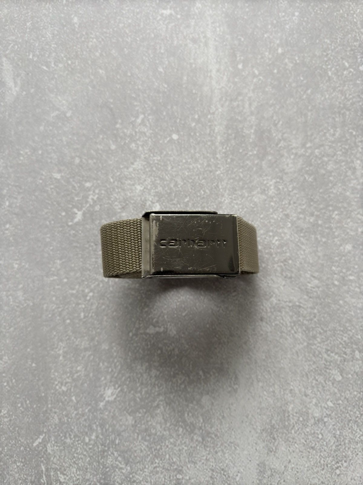 Carhartt × Vintage Vintage Carhartt Metal Belt Y2K Skategang Size ONE SIZE - 3 Thumbnail