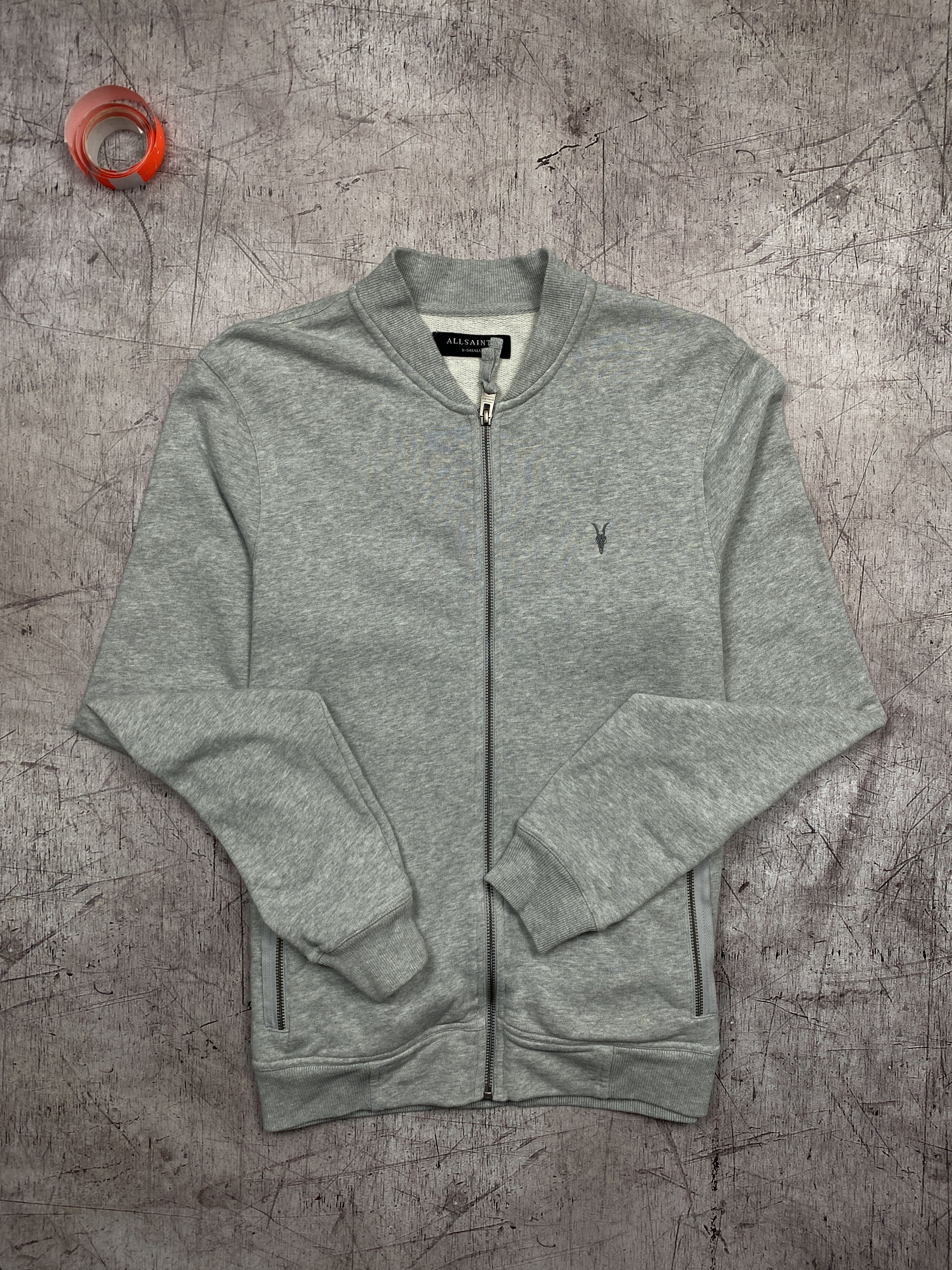 Allsaints × Vintage Allsaints Vintage Mens Oldsen Cotton Bomber Jacket Size US XS / EU 42 / 0 - 1 Thumbnail