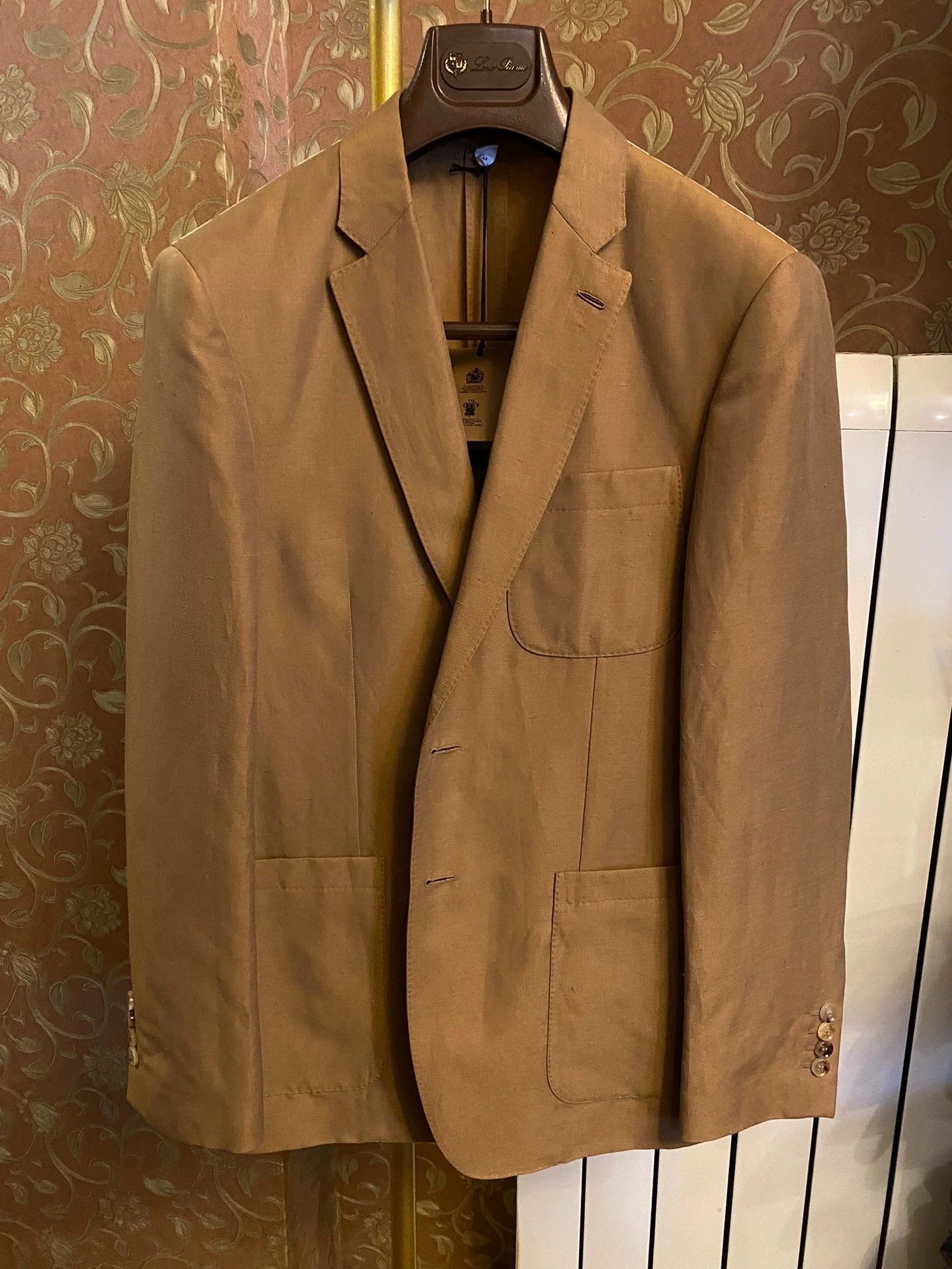 Burberry Beige Formal Blazer with Button Closure Size US M / EU 48-50 / 2 - 1 Thumbnail