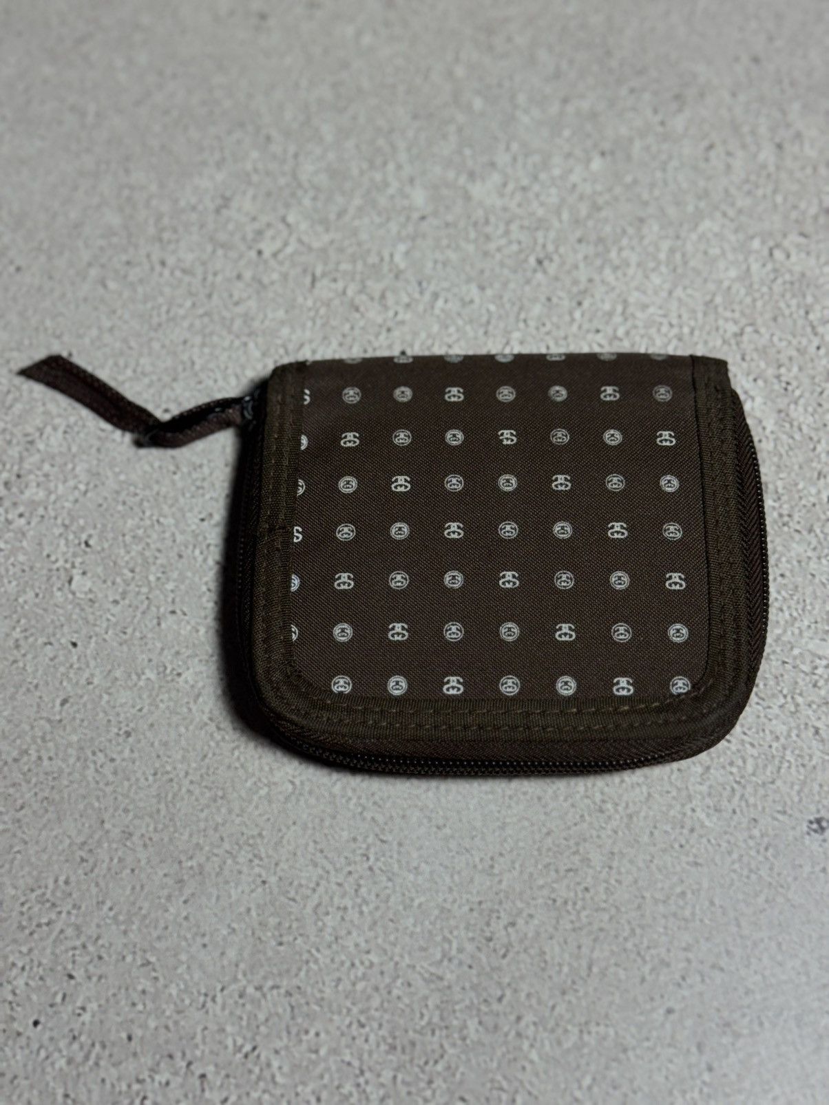Stussy Vintage Stussy Monogram Print Zip Bifold Wallet Rare Y2K Size ONE SIZE - 4 Thumbnail