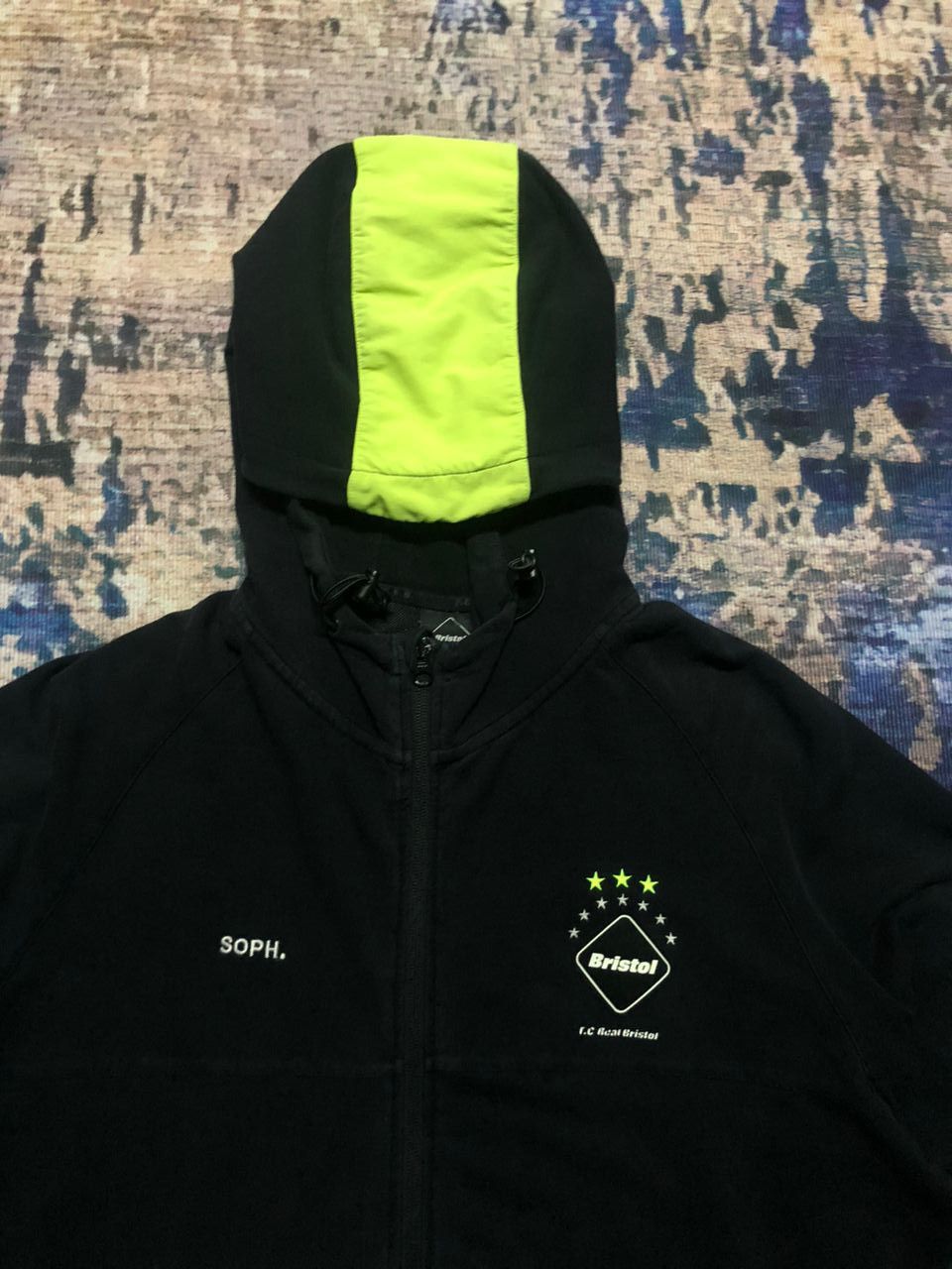 F.C. Real Bristol F.C. Real Bristol x Sophnet. Stretch Zipper Hoodie Sunfaded Size US L / EU 52-54 / 3 - 4 Thumbnail