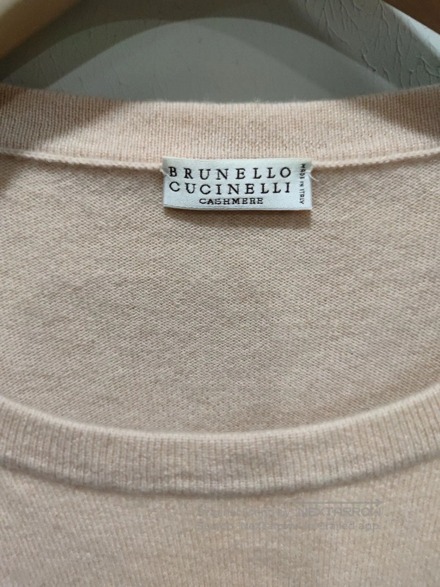 Brunello Cucinelli Brunello Cucinelli Cashmere Beaded Sweater T. Size US L / EU 52-54 / 3 - 4 Thumbnail